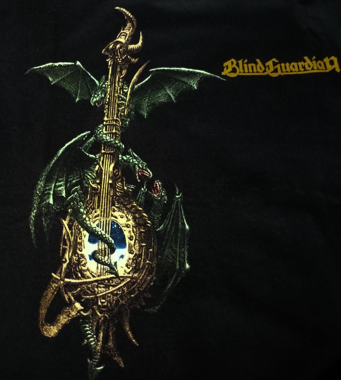 Band Tees Vtg Blind Guardian German Power Metal Band Long Sleeve Tee Size US L / EU 52-54 / 3 - 3 Thumbnail