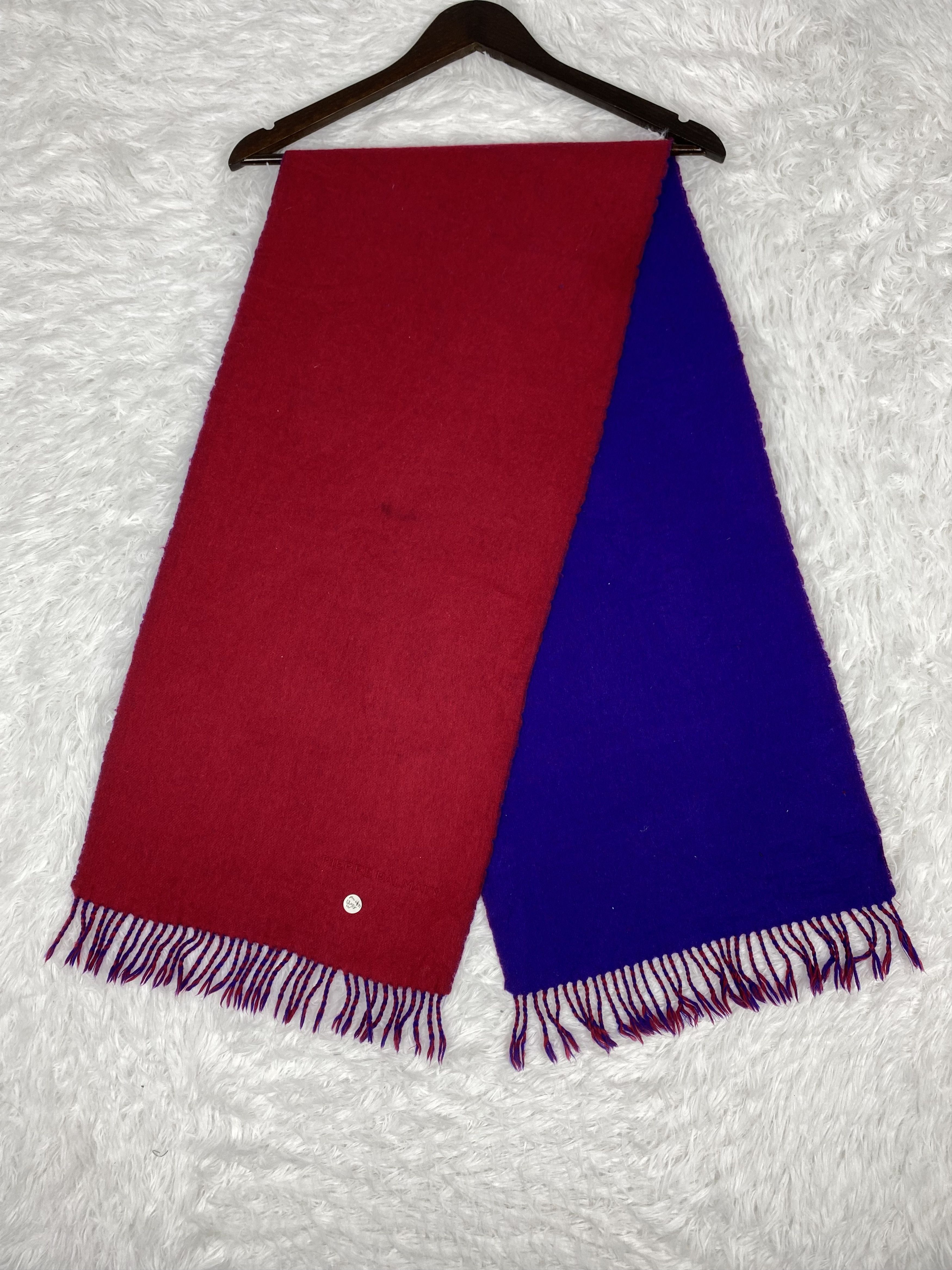 Pierre Balmain Vintage Pierre Balmain Scarf / Muffler Neckwear PM0131 Size ONE SIZE - 1 Thumbnail