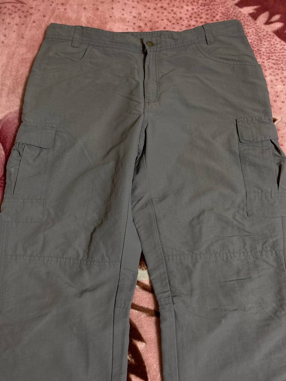 Jack Wolfskin × Vintage Vintage Y2K Jack Wolfskins Baggy Grunge Denim cargo pants Size US 36 / EU 52 - 5 Thumbnail