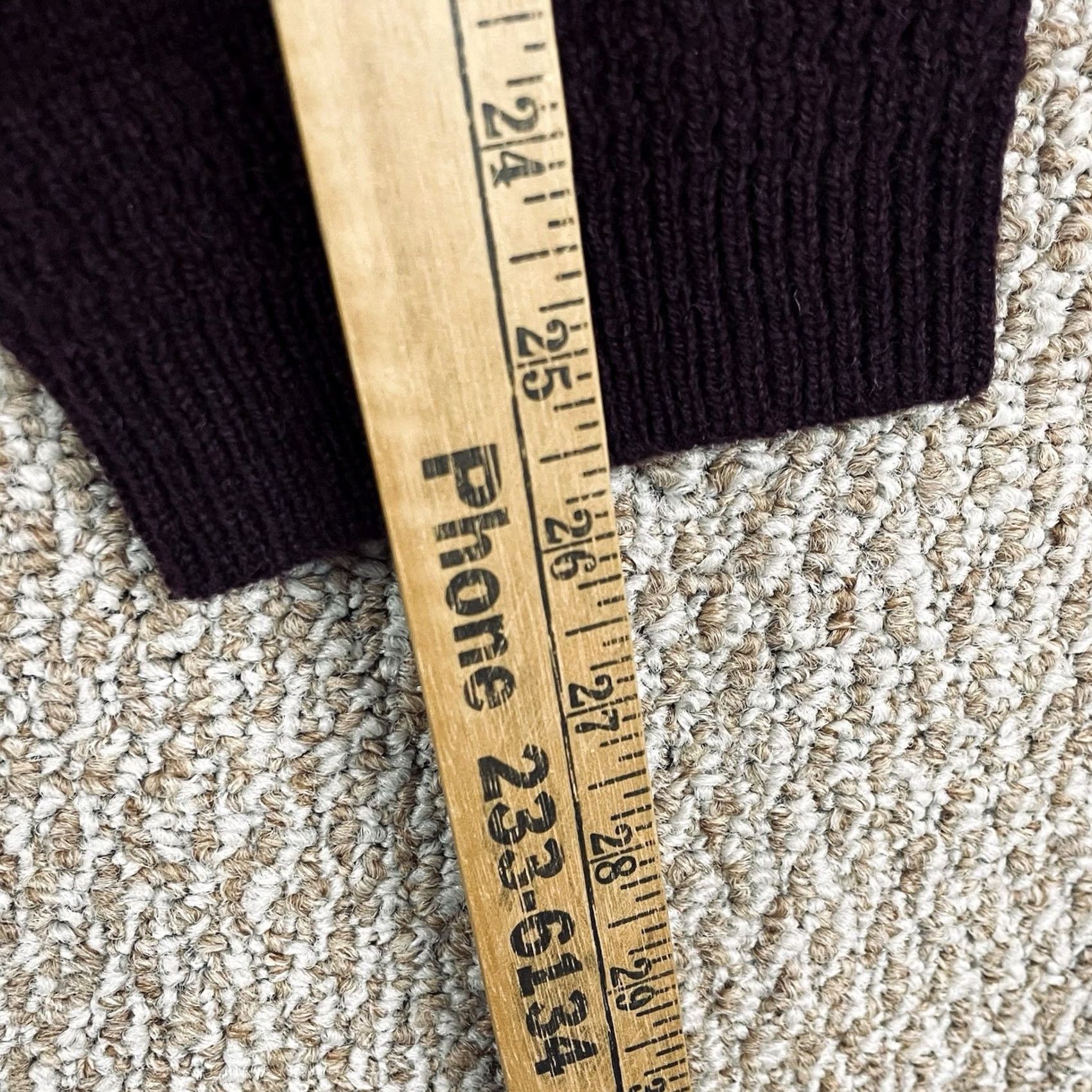 Pendleton Pendleton Sweater Mens 2XL Maroon Washable Shetland Wool Crew Neck Long Sleeve T478 Size US XXL / EU 58 / 5 - 7 Thumbnail