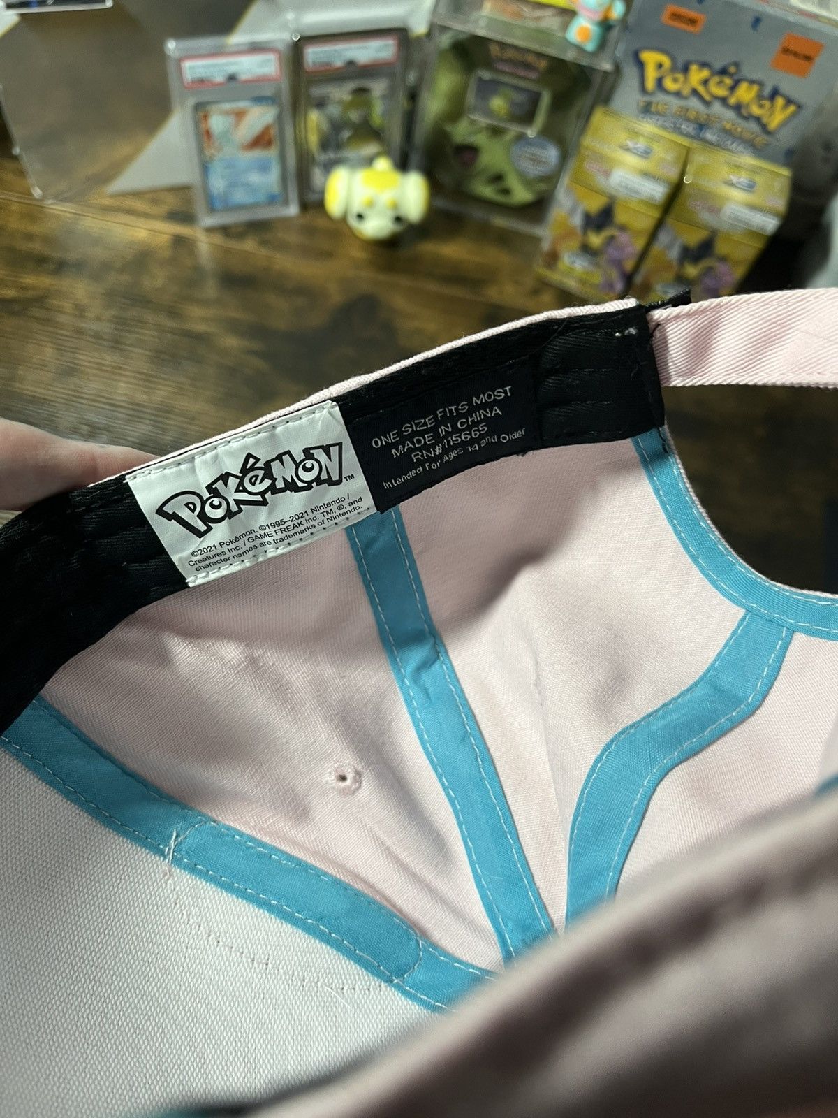 Pokemon Pink jigglypuff hat pokemon Size ONE SIZE - 3 Thumbnail