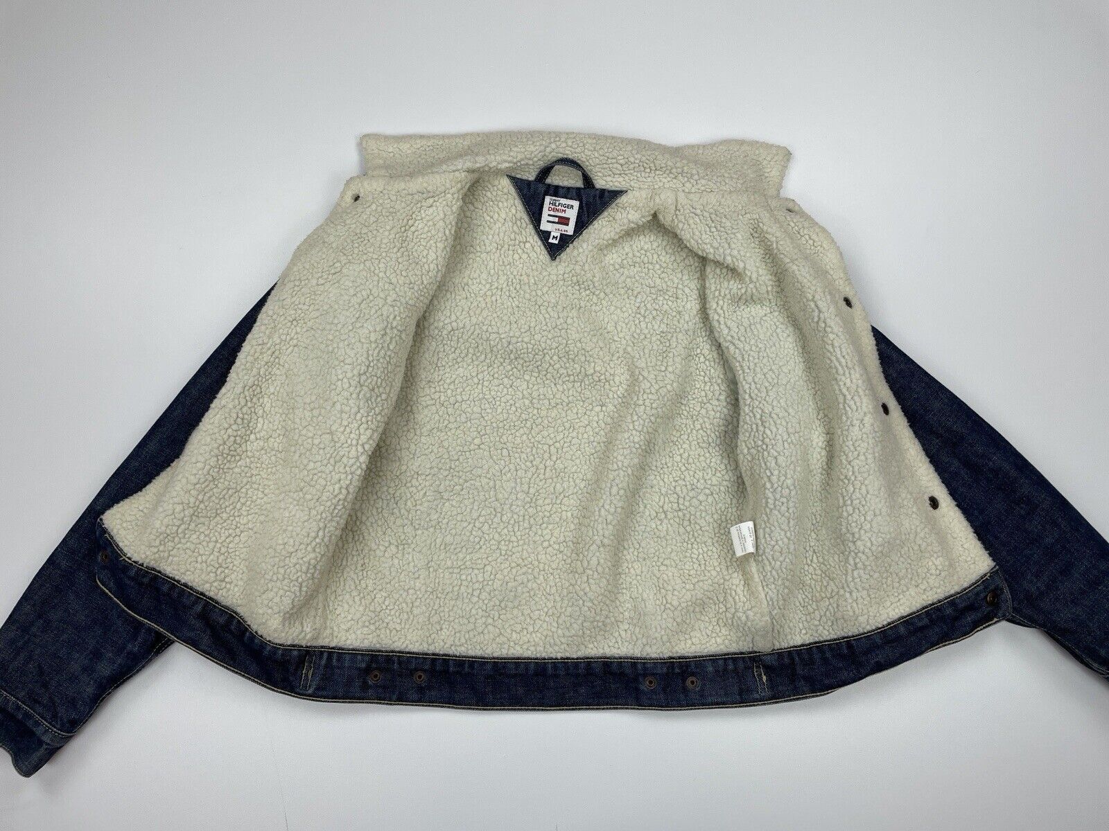 Tommy Hilfiger Tommy Hilfiger women denim sherpa jacket y2k Size M / US 6-8 / IT 42-44 - 10 Thumbnail