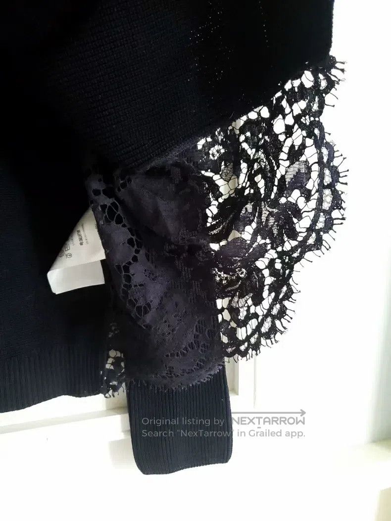 Valentino Valentino Lace patchwork sweater Size XS / US 0-2 / IT 36-38 - 6 Thumbnail