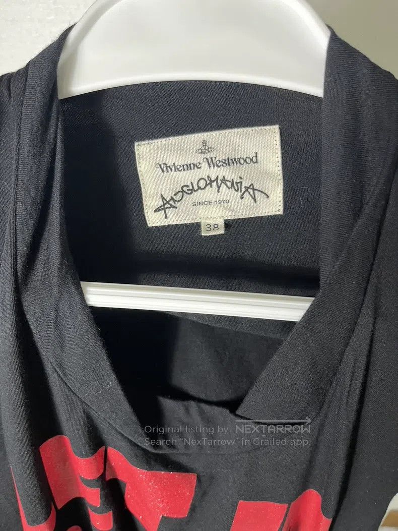 Vivienne Westwood Vivienne Westwood Black Dress, LET IT ROCK Letter Print De Size XS / US 0-2 / IT 36-38 - 2 Thumbnail