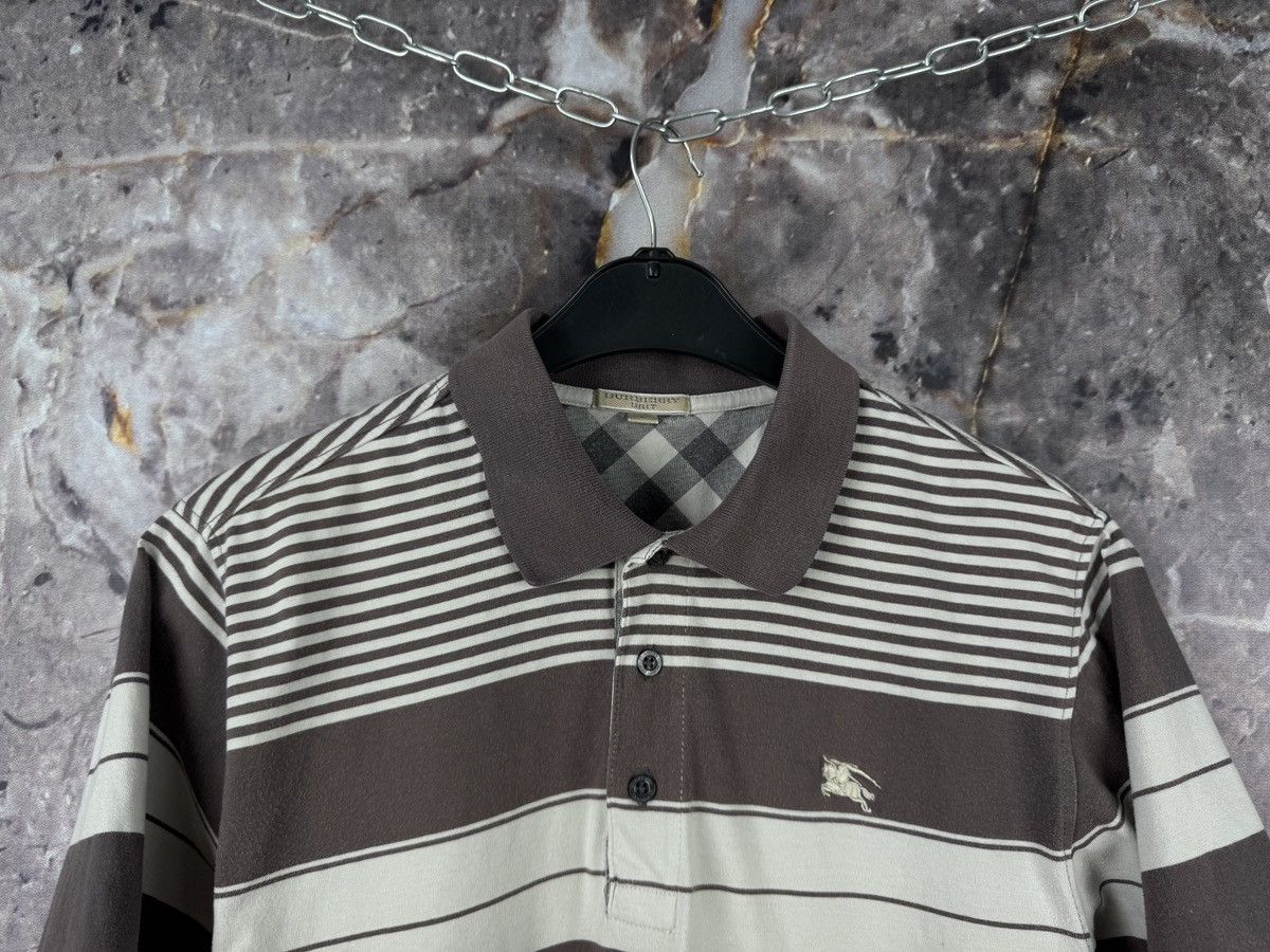 Burberry Men’s Burberry Polo Shirt Luxury Vintage Size Large Size US L / EU 52-54 / 3 - 2 Thumbnail
