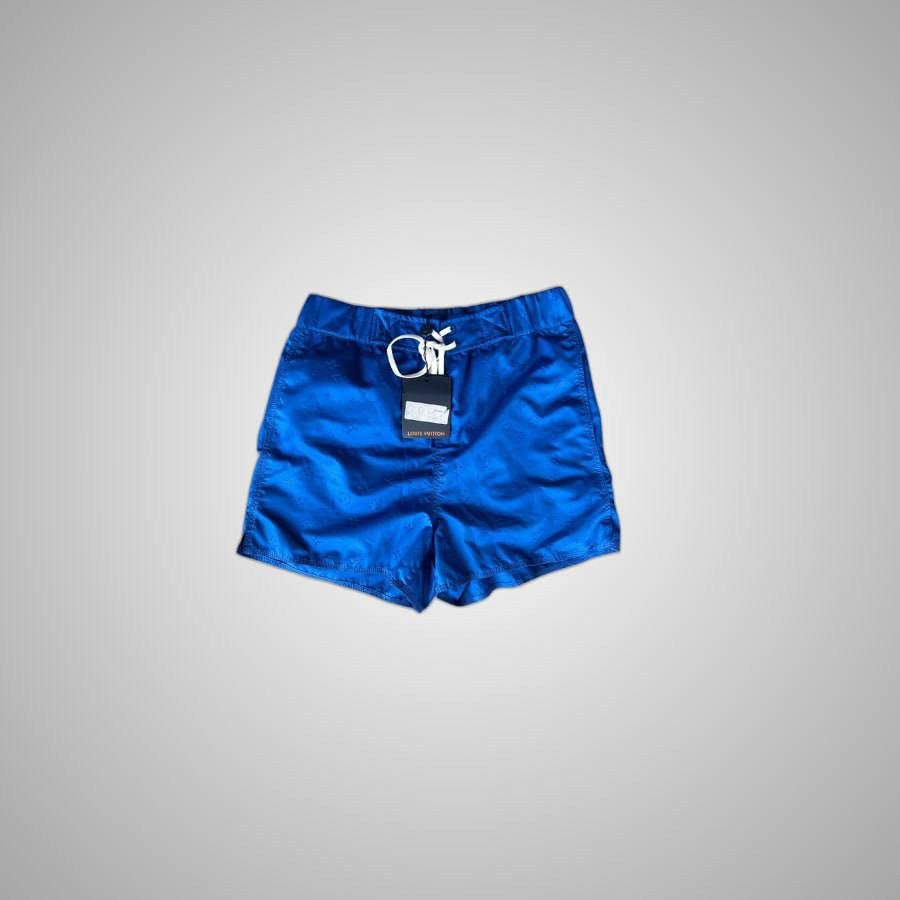 Louis Vuitton LOUIS VUITTON BLUE MONOGRAM SWIM SHORTS Size US 28 / EU 44 - 1 Thumbnail