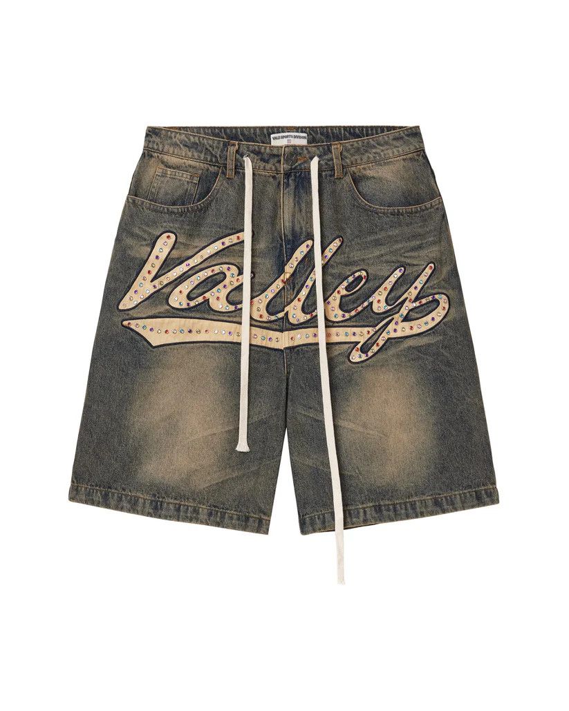 Vale Forever Skittle Denim Jorts Size 34