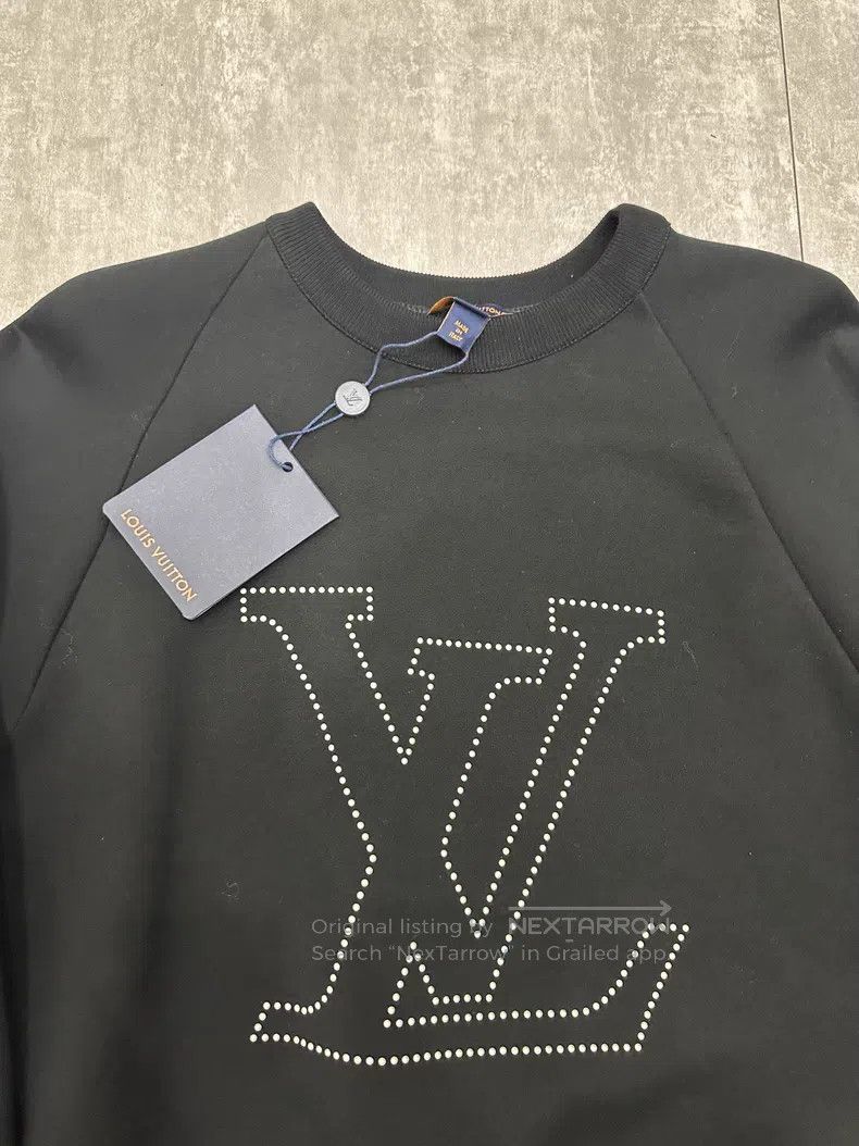 Louis Vuitton Louis Vuitton 25 New Monogram Full Diamond Round Neck Long Size US XS / EU 42 / 0 - 3 Thumbnail