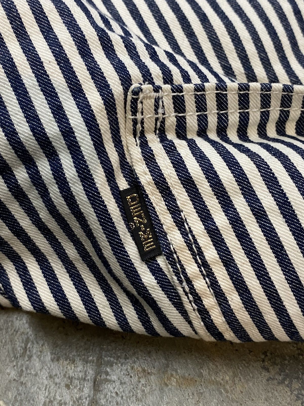 Denime × Designer × Japanese Brand Vintage denime hickory overal 90s best on brand Size US 33 - 8 Thumbnail