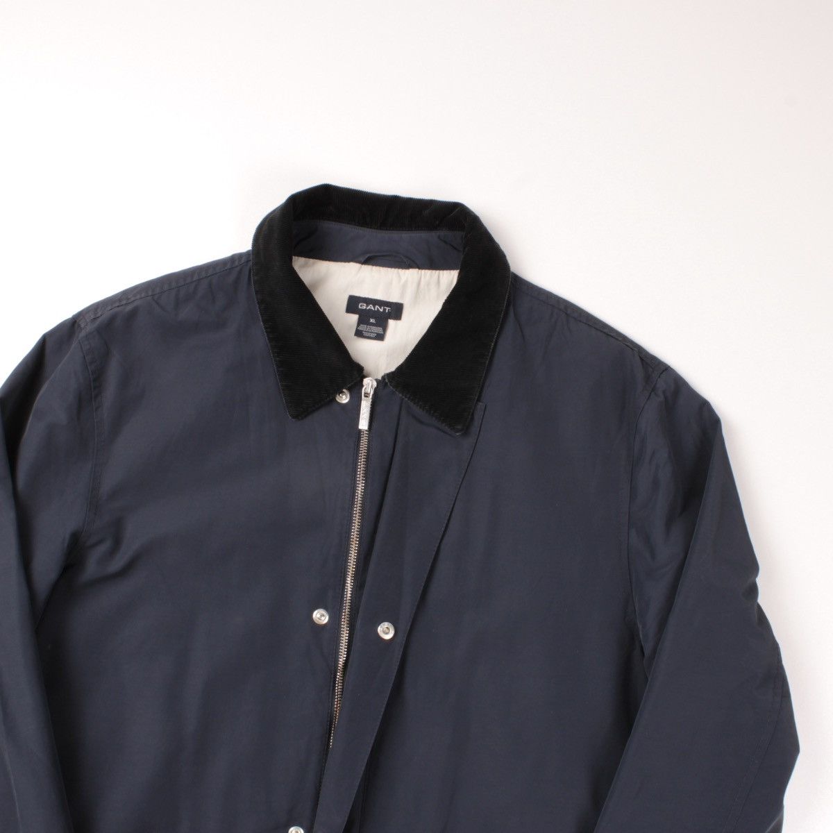 Gant GANT Nylon Full Zip Jacket Dark Blue Size: XL Size US XL / EU 56 / 4 - 2 Thumbnail