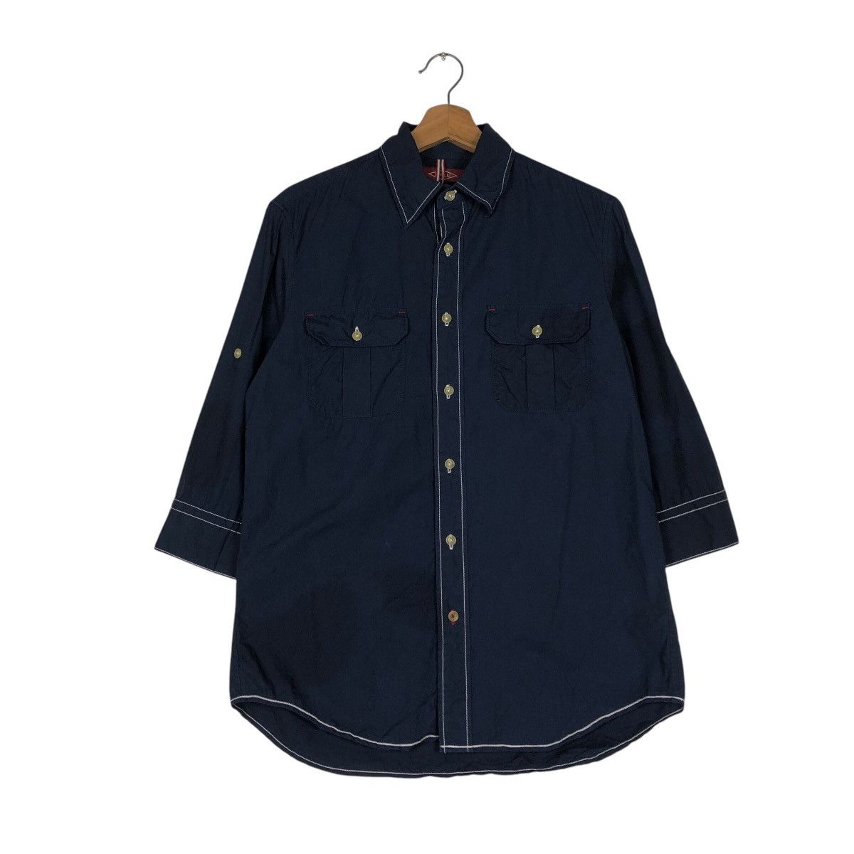 Japanese Brand × Vintage 📌Vintage Bowling Shirt Ball Button Size US M / EU 48-50 / 2 - 2 Thumbnail