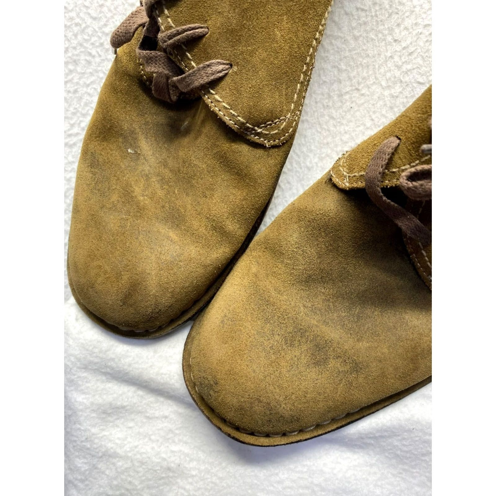 John Varvatos John Varvatos Chukka Boots Mens 13 Brown Suede Vintage 5955 Boots Size US 13 / EU 46 - 6 Thumbnail