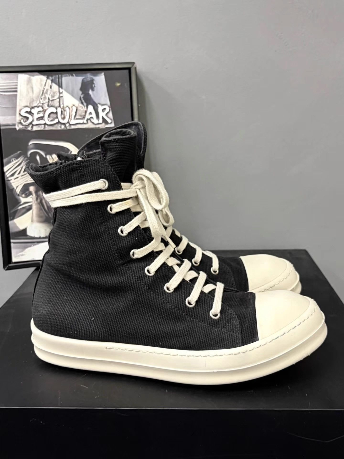 Rick Owens Rick Owens Drkshdw Jumbo Sneakers K34 Size US 7 / EU 40 - 4 Thumbnail