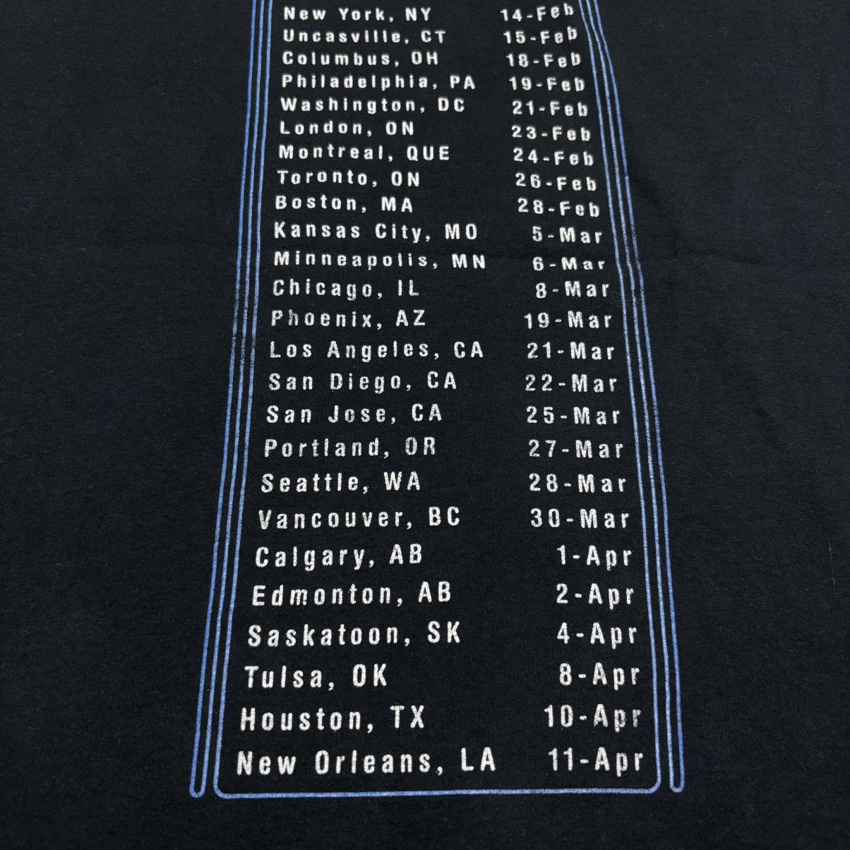 Band Tees King of leon - Mechanical bull Tour 2014 Size US XL / EU 56 / 4 - 5 Thumbnail