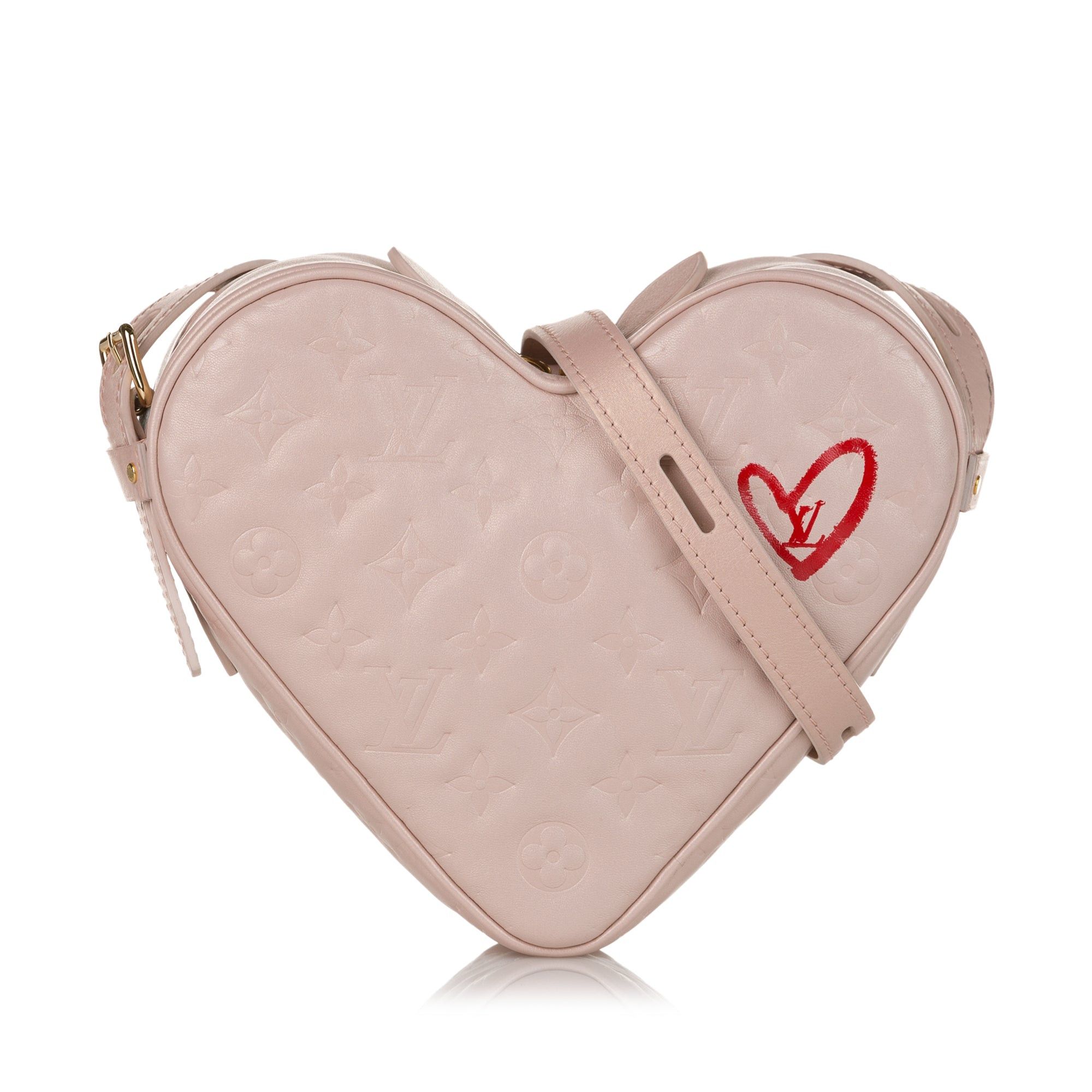 Louis Vuitton Louis Vuitton Monogram Empreinte Fall In Love Heart Pink Size ONE SIZE - 1 Thumbnail