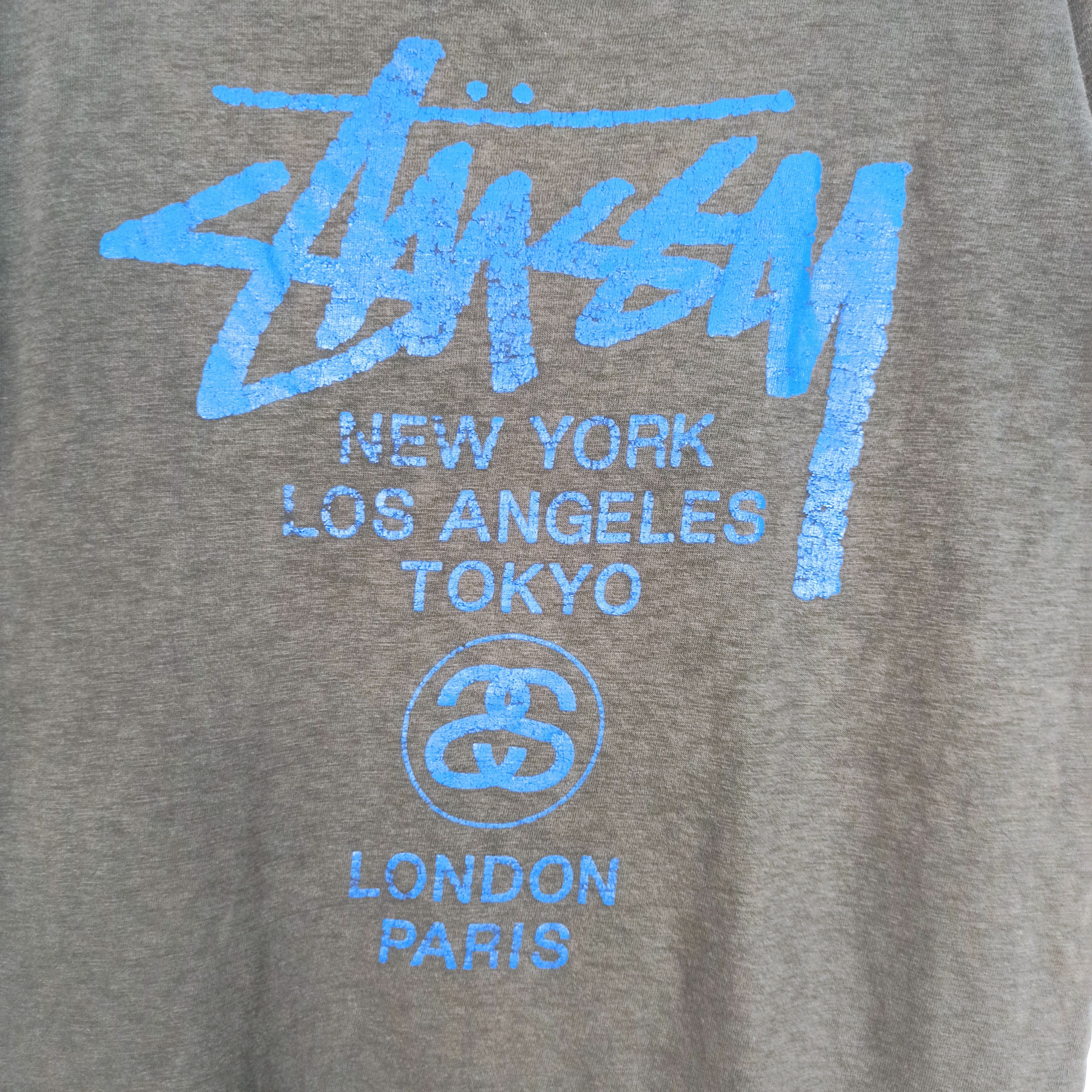 Champion Vintage Stussy X Champion Tshirt Rare Size US L / EU 52-54 / 3 - 9 Thumbnail