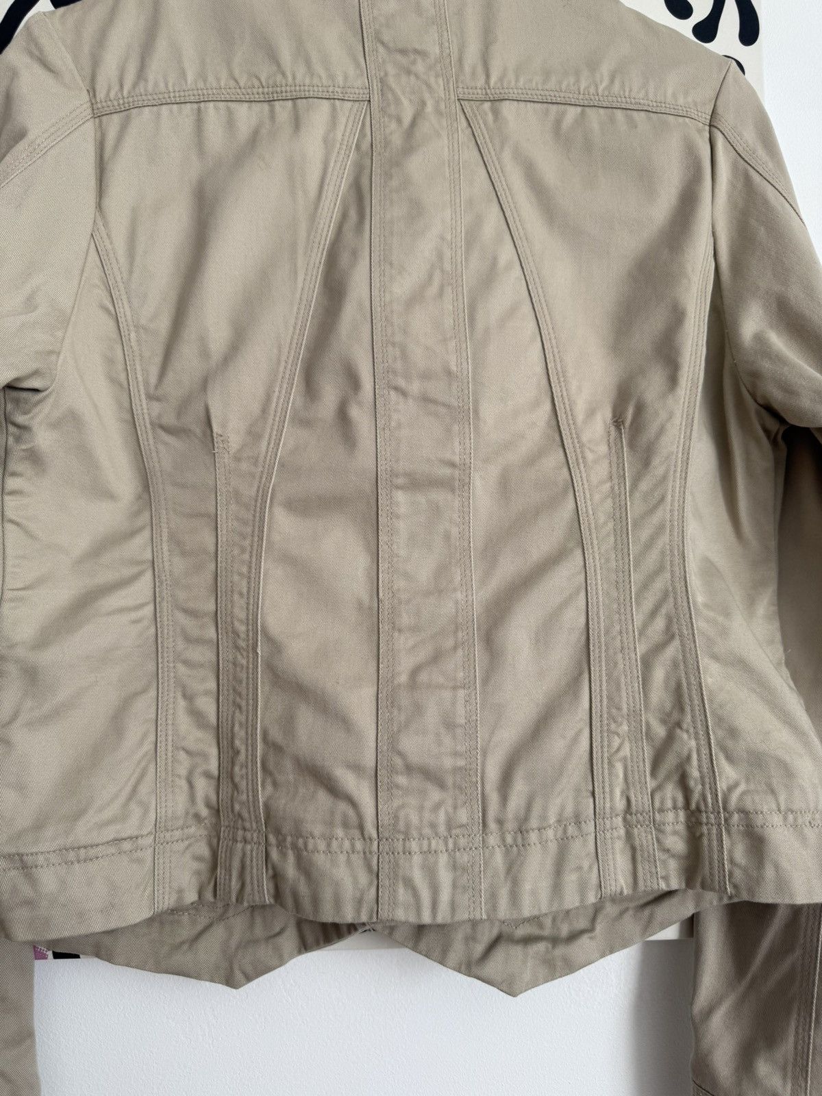 Ann Demeulemeester VNTG Textured Y2K Gold Button Napoleon Millitary Jacket Size M / US 6-8 / IT 42-44 - 9 Thumbnail