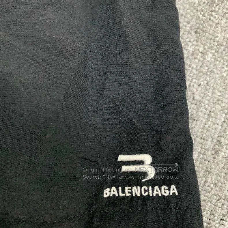 Balenciaga Balenciaga Black Side Stripe Double Hook Shorts. Size US 38 / EU 54 - 6 Thumbnail