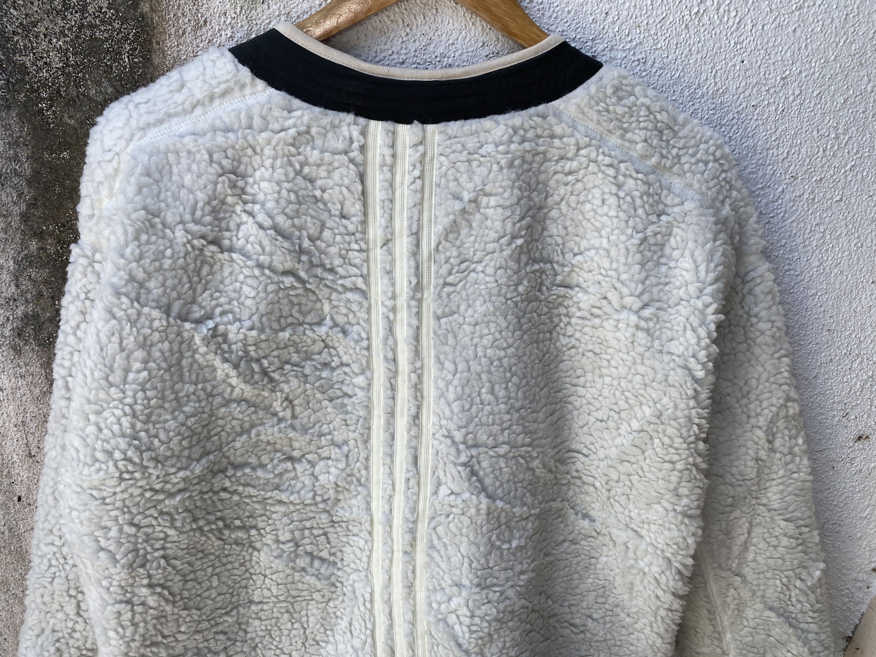 Adidas AWV002 Adidas Fleece Long Jacket Size US M / EU 48-50 / 2 - 7 Thumbnail