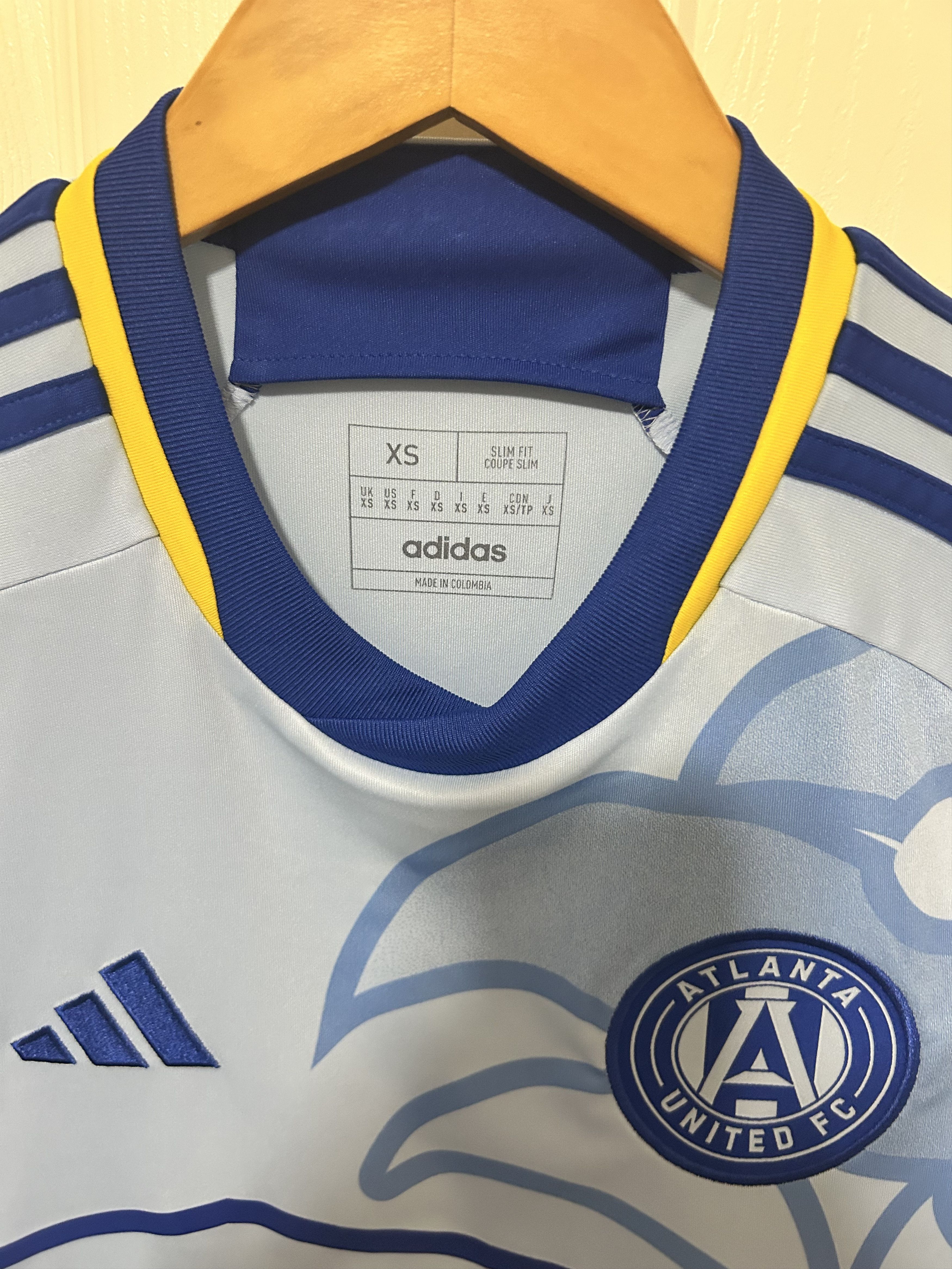 Adidas adidas Atlanta United FC Soccer Jersey Light Blue Size XS Size US XS / EU 42 / 0 - 5 Thumbnail