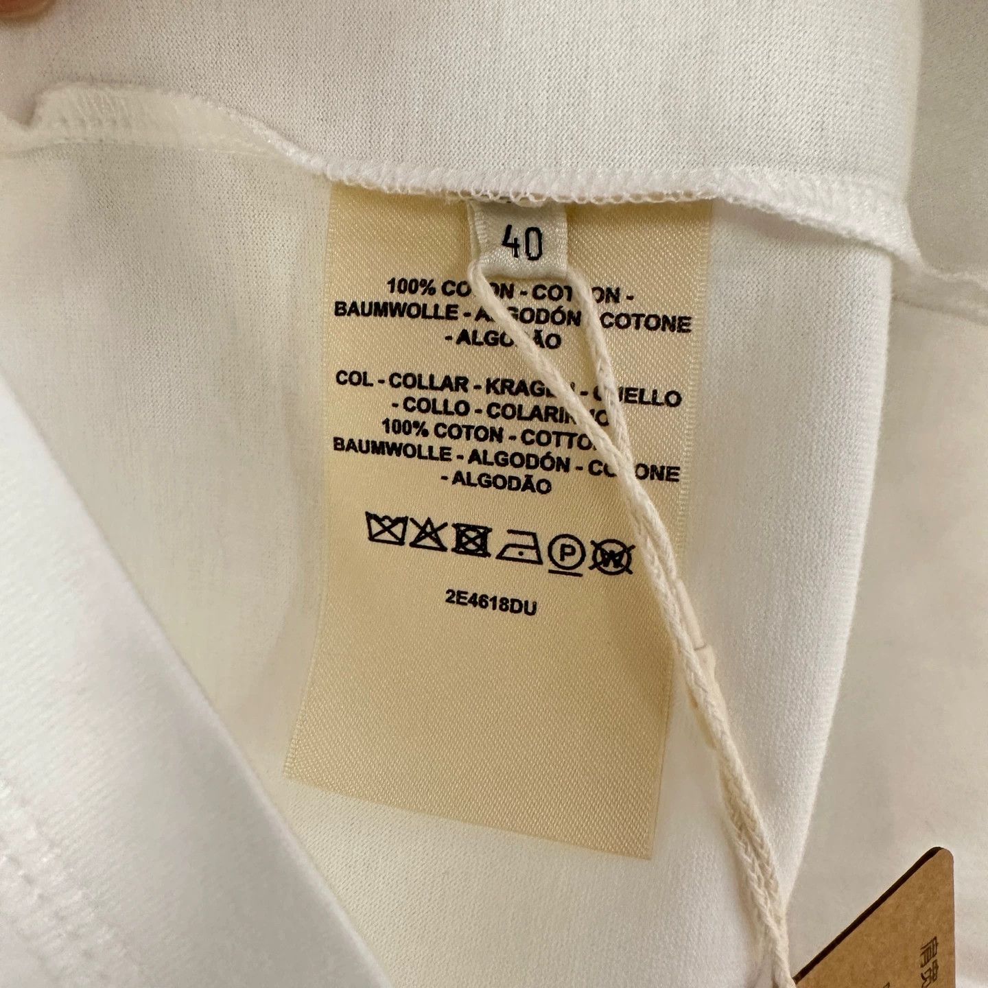 Hermes Hermes may357 printed s/s tee 40 cotton Size M / US 6-8 / IT 42-44 - 4 Thumbnail