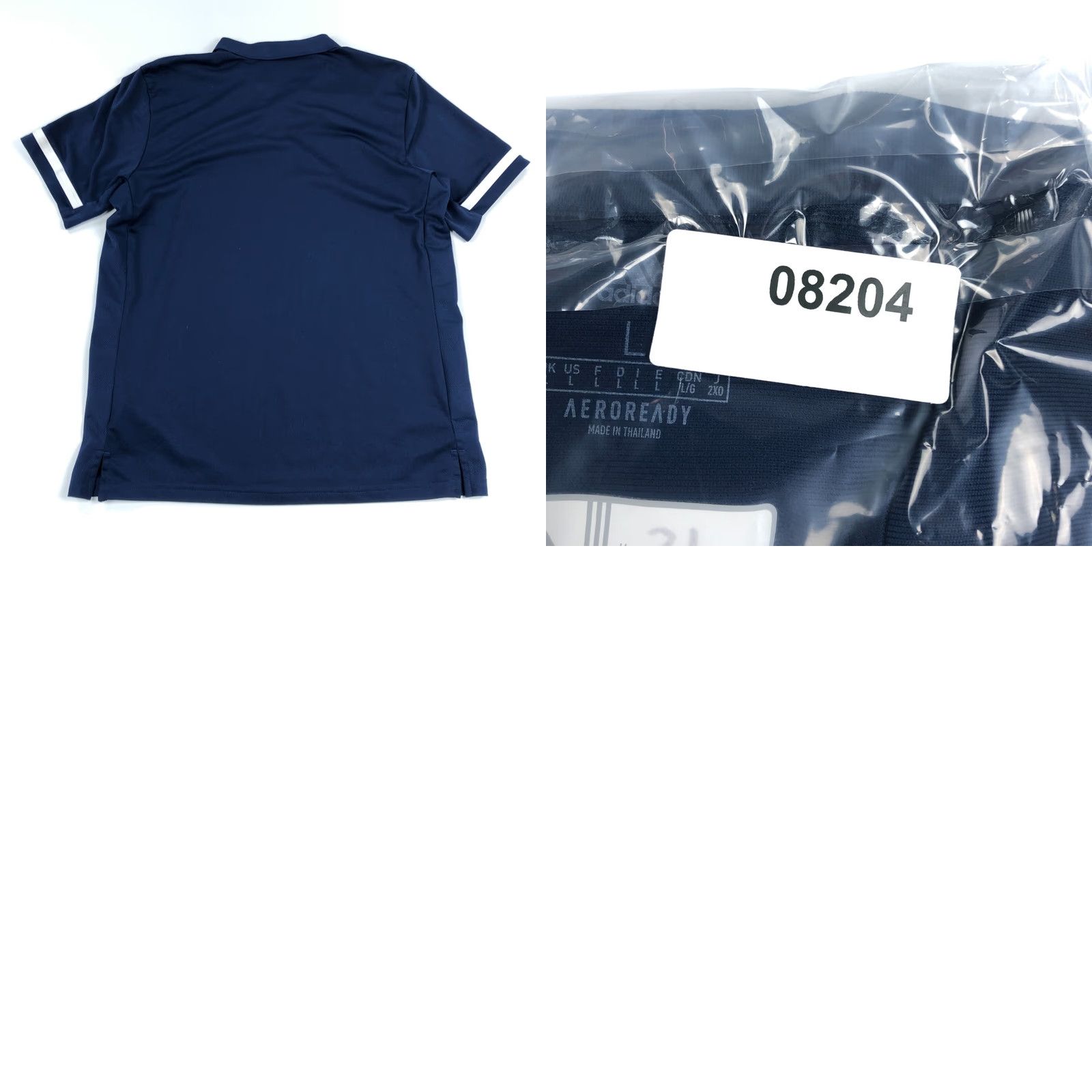 Adidas adidas Polo Shirt Men L Blue Aeroready Baseball Golf Short Sleeve Embroidered Logo Size US L / EU 52-54 / 3 - 9 Thumbnail