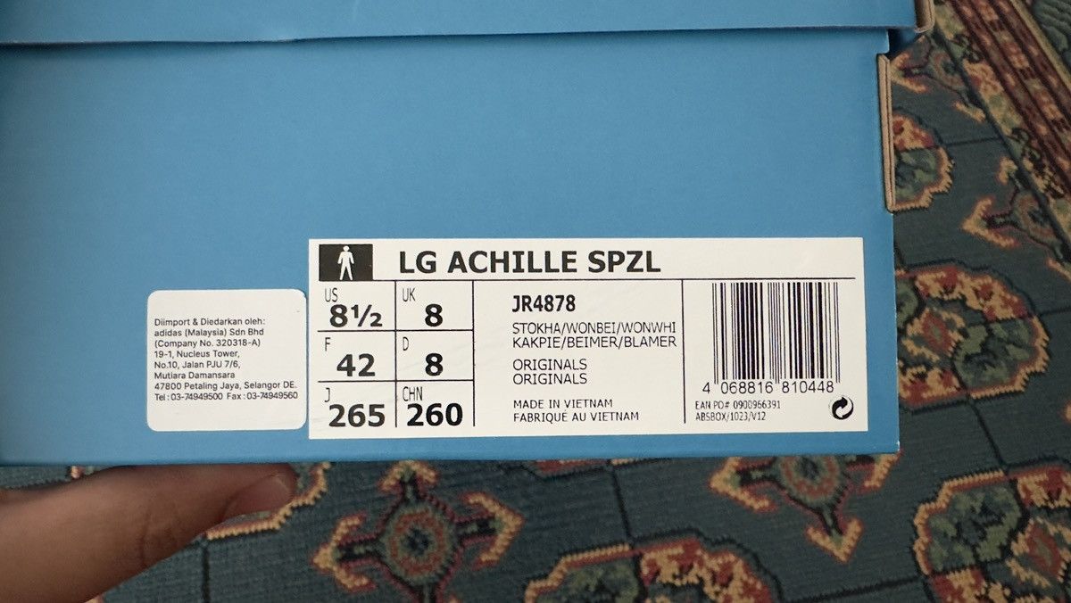 Adidas LG ACHILLE SPZL Size US 8.5 / EU 41-42 - 12 Thumbnail