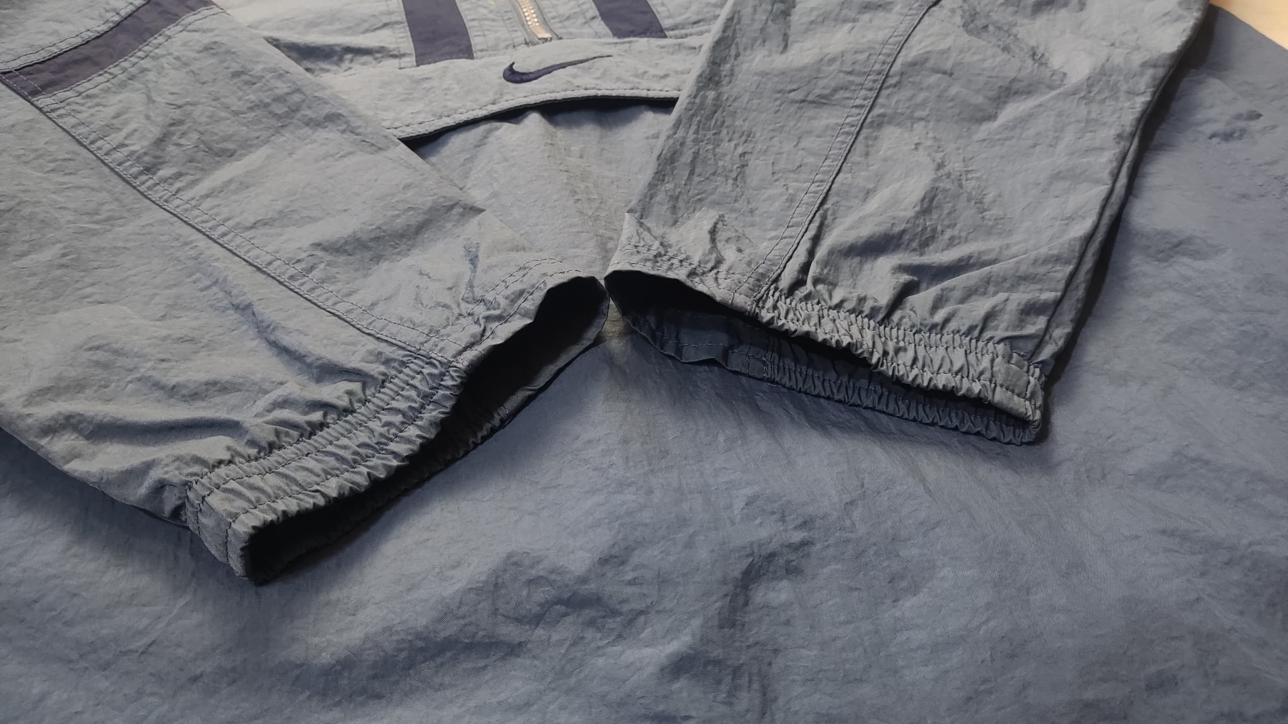 American Apparel × Nike × Vintage VINTAGE DISTRESSED NIKE HALF ZIPPER ANORAK LIGHT JACKET Size US L / EU 52-54 / 3 - 5 Thumbnail