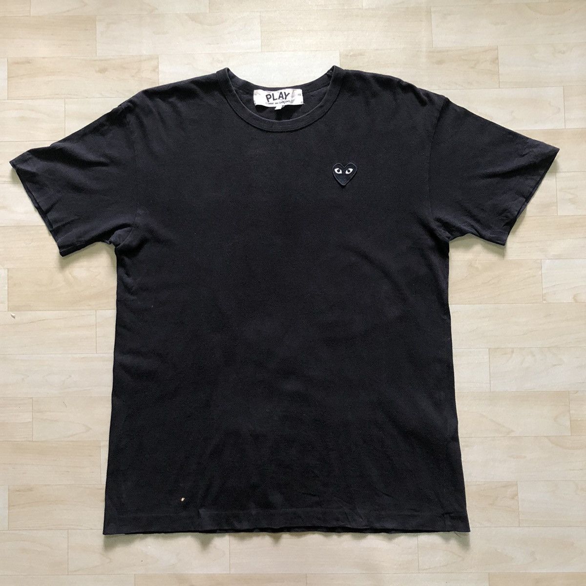 Comme des Garcons × Comme des Garcons PLAY Comme De Garcon Play black heart t-shirt Size US XL / EU 56 / 4 - 1 Thumbnail