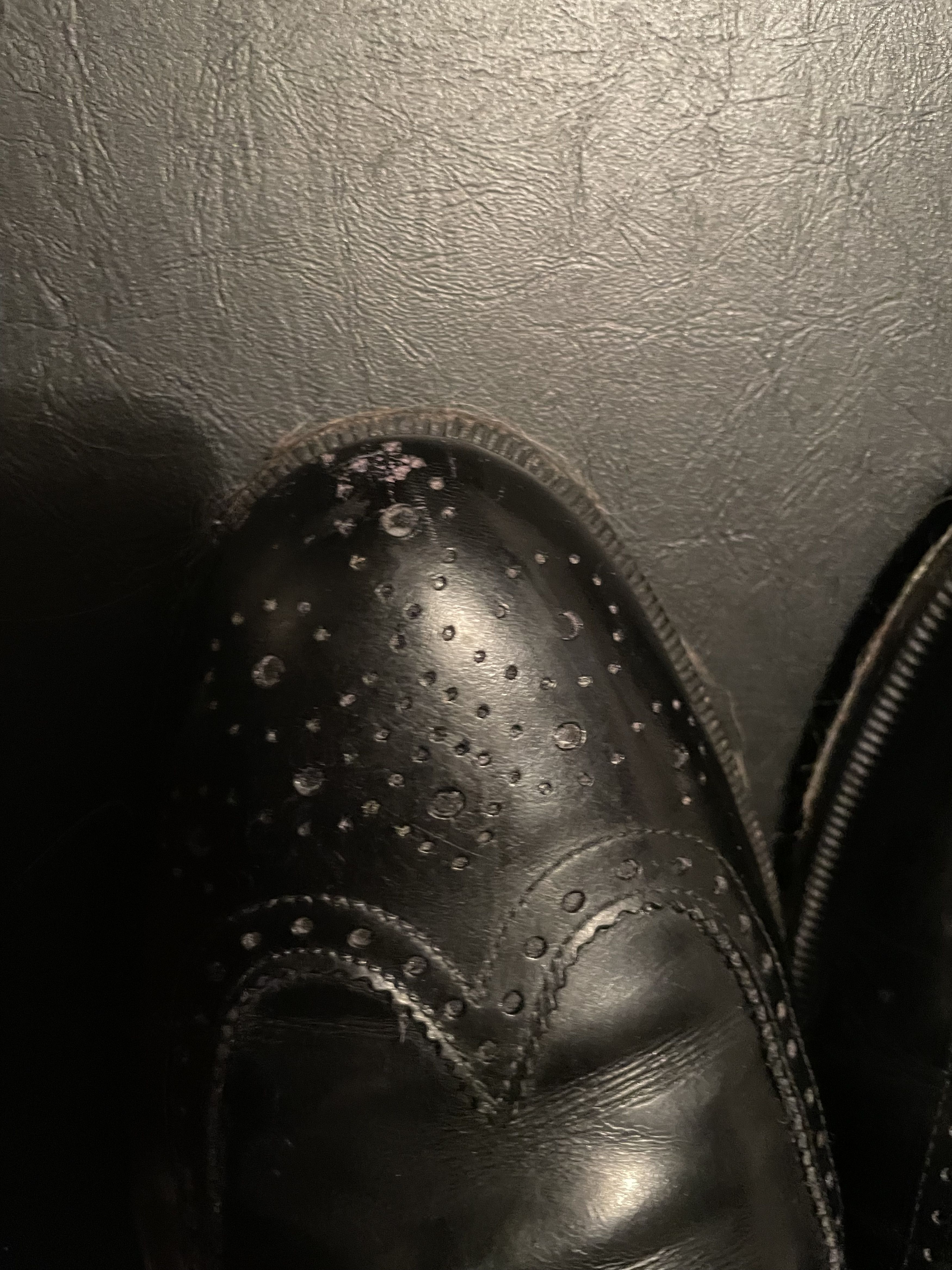 Salvatore Ferragamo Salvatore Ferragamo Black Leather Wingtip Oxford Shoes 9 Size US 9 / EU 42 - 13 Thumbnail