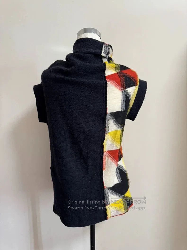 Yohji Yamamoto Yohji Yamamoto Y's Asymmetric Knit Top Size US M / EU 48-50 / 2 - 2 Thumbnail