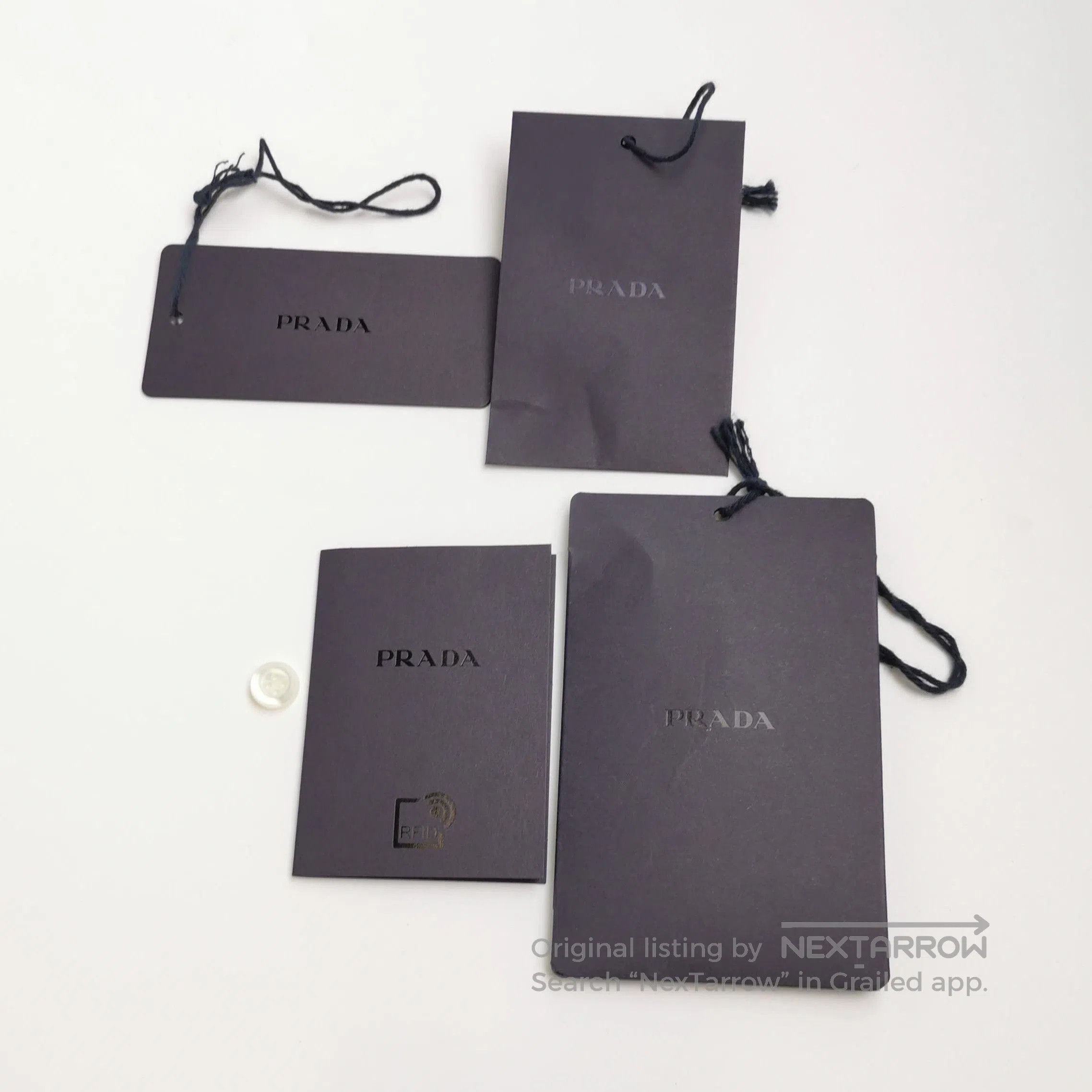 Prada Prada Cotton Triangle Logo Strapped Top . Size XS / US 0-2 / IT 36-38 - 4 Thumbnail