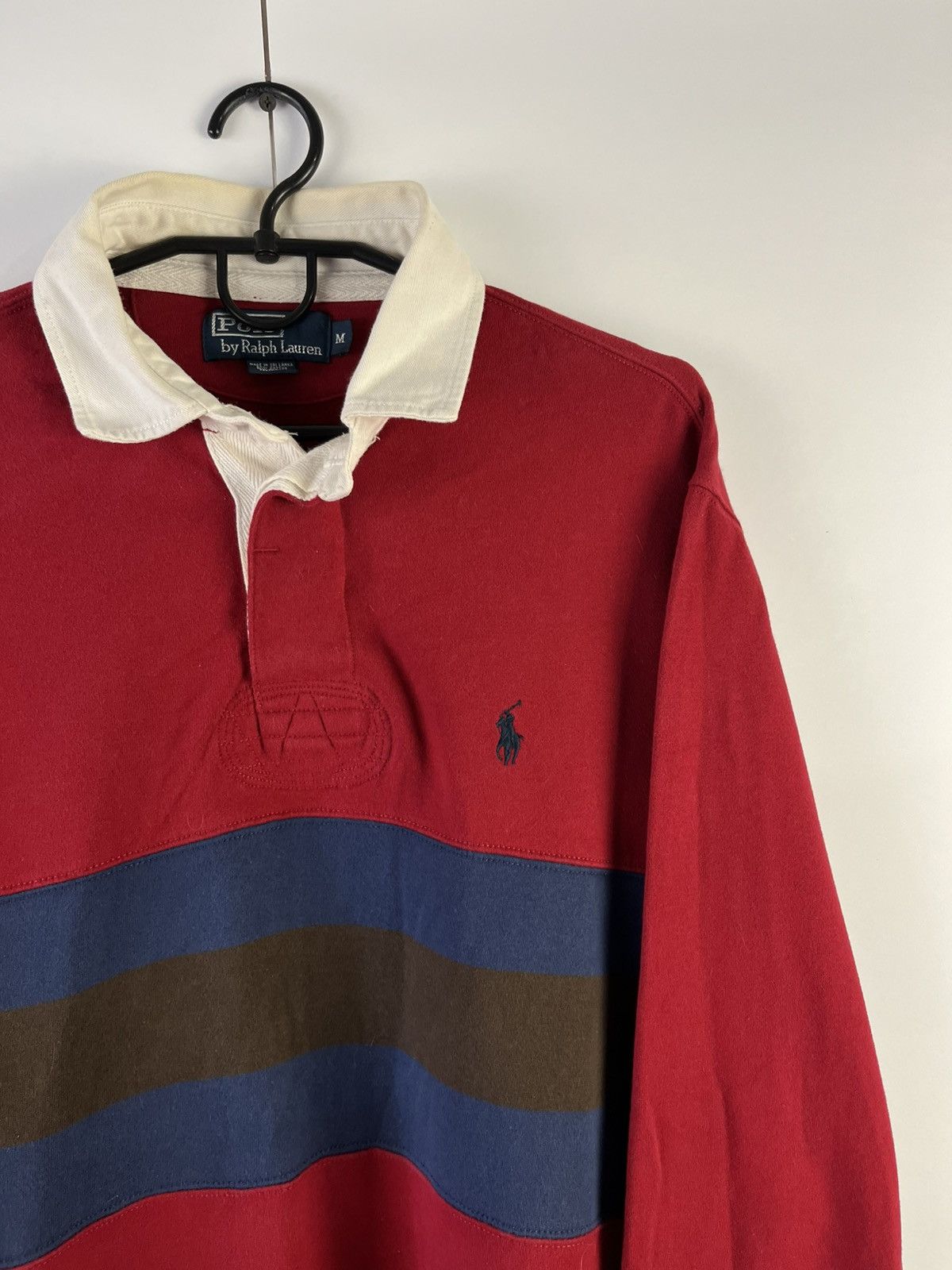 Polo Ralph Lauren Polo Ralph Lauren Vintage Y2K Long Sleeve Rugby Polo Shirt Size US M / EU 48-50 / 2 - 3 Thumbnail