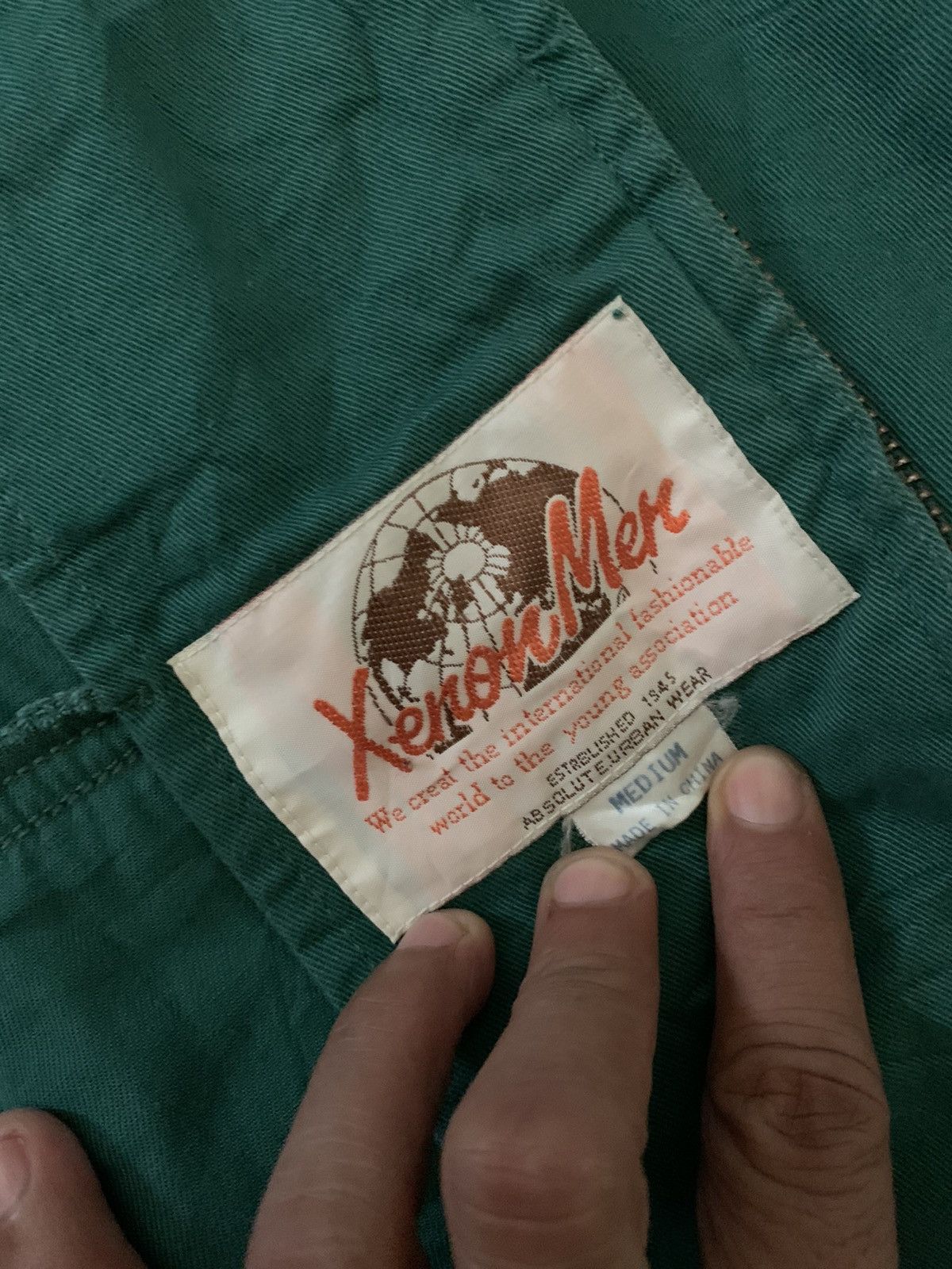 Japanese Brand Punctual frontier Spirit Bomber Green Jacket Size US M / EU 48-50 / 2 - 8 Thumbnail