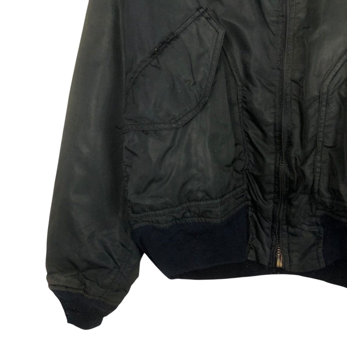 Japanese Brand 📌Vintage Military Bomber Jacket Ideal Zipper Buzz Ricksons Size US M / EU 48-50 / 2 - 4 Thumbnail