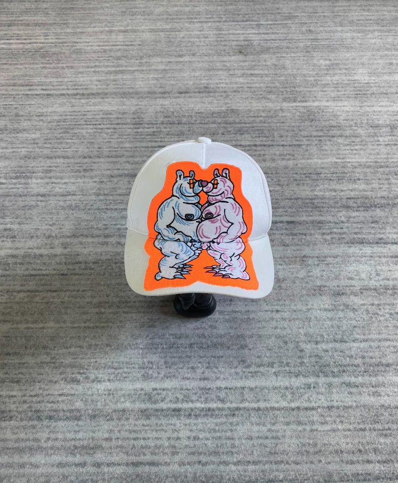 Walter Van Beirendonck Walter Van Beirendonck Neon Shadow Bears Cap - dmc Size ONE SIZE - 1 Thumbnail