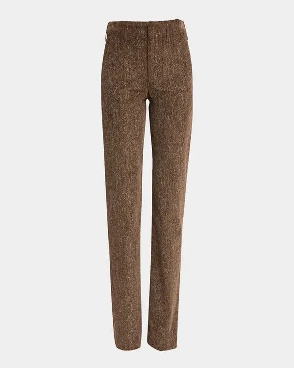 Loro Piana Loro Piana Jorge Pants trousers tweed cord t1kp Size 27" / US 4 / IT 40 - 1 Thumbnail