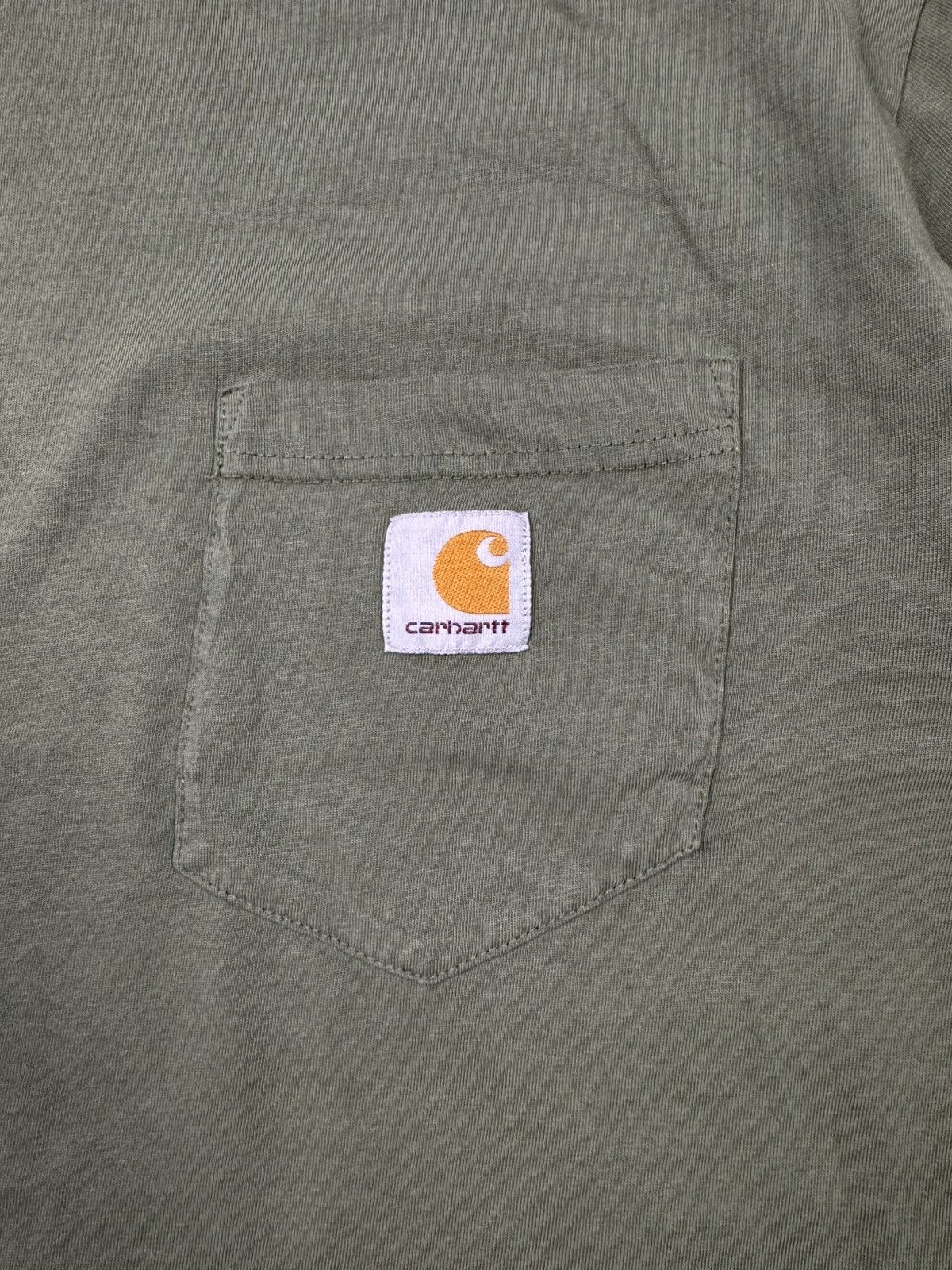 Carhartt × Carhartt Wip Vintage y2k Carhartt wip pocket patch logo pocket tee Size US L / EU 52-54 / 3 - 5 Thumbnail