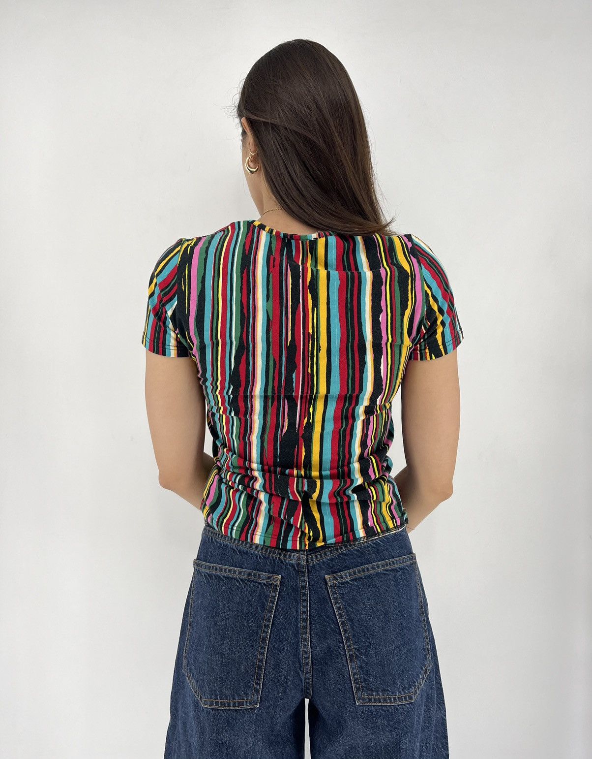 Kenzo Vintage Kenzo Striped Womens Japanese brand Size M Size M / US 6-8 / IT 42-44 - 5 Thumbnail
