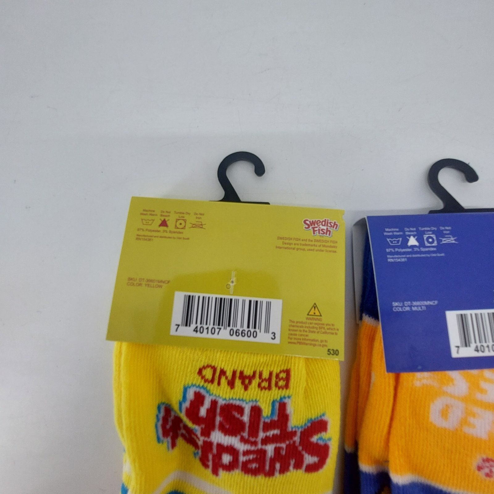 Other Set of 3 Designer Socks Sponge Bob Frosted Flakes Swedish Size ONE SIZE - 3 Thumbnail