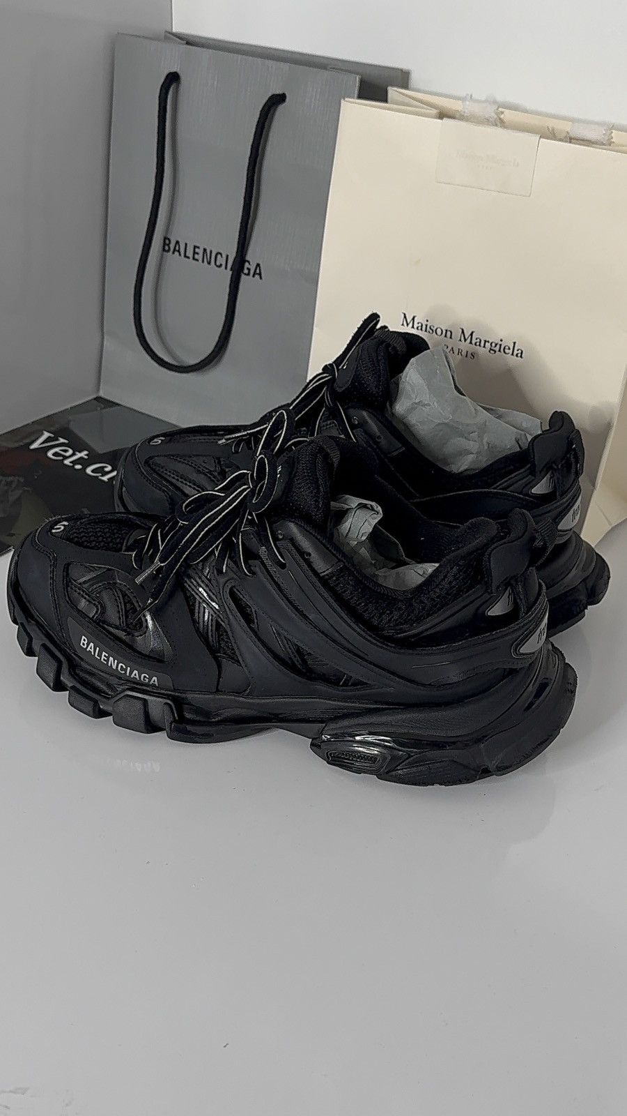Balenciaga ✅ Balenciaga Track 1 Classic Black 40 low Size US 7.5 / EU 40-41 - 3 Thumbnail
