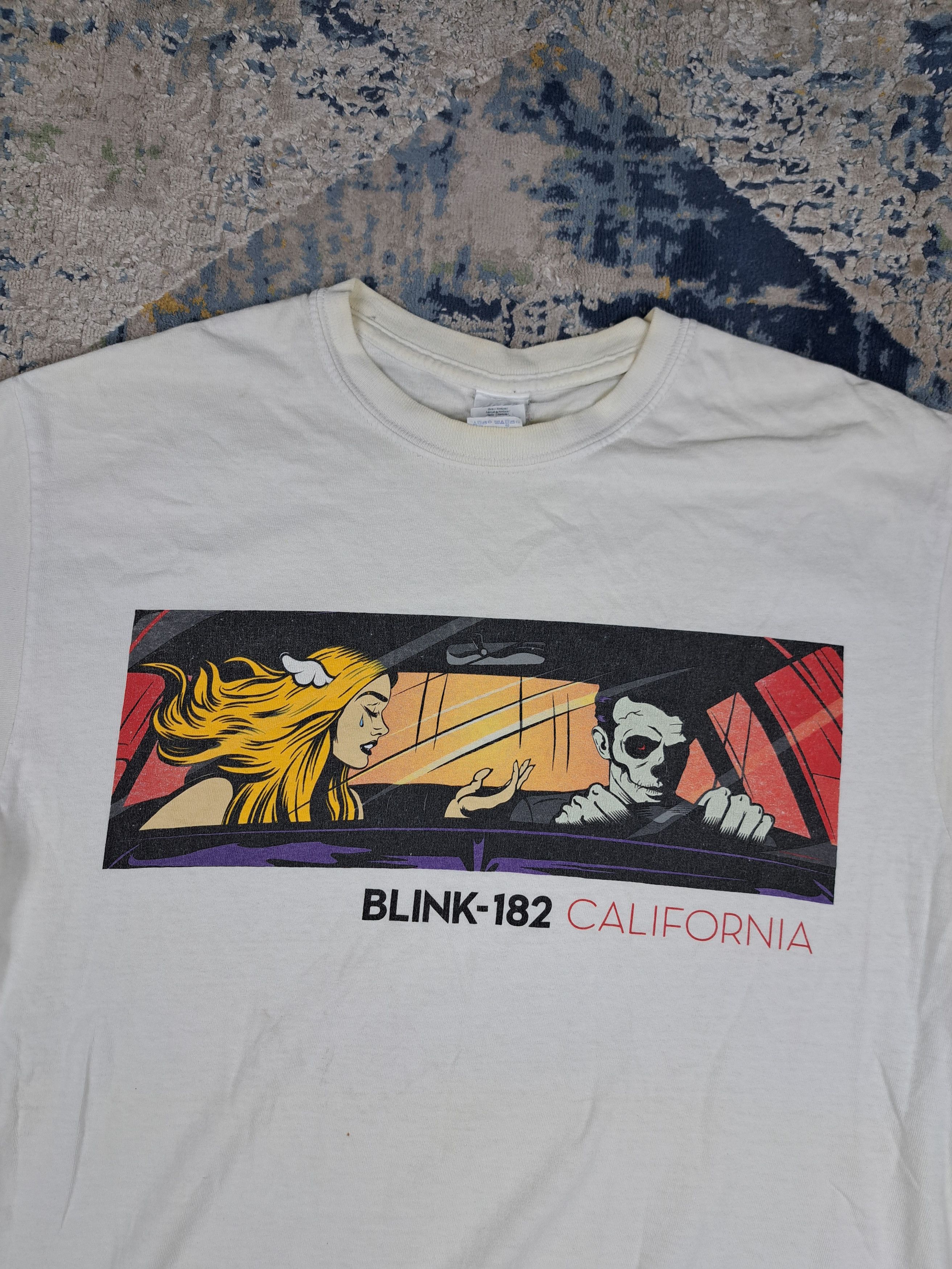 Band Tees Vintage Blink 182 California Band Tee Punk Rock Size US M / EU 48-50 / 2 - 2 Thumbnail