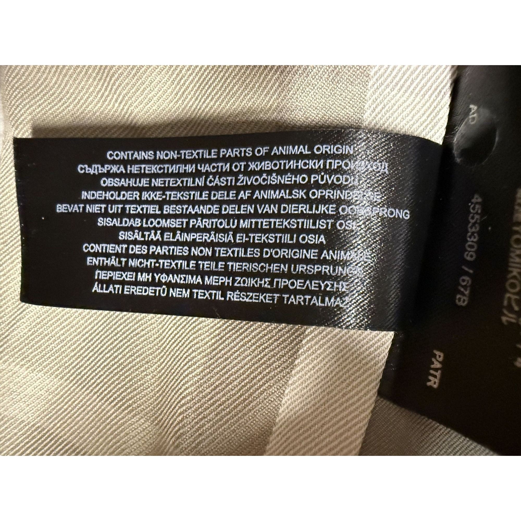 Burberry Burberry Beige Cotton Trench Coat With Button Closure & Belt Size US XS / EU 42 / 0 - 16 Thumbnail