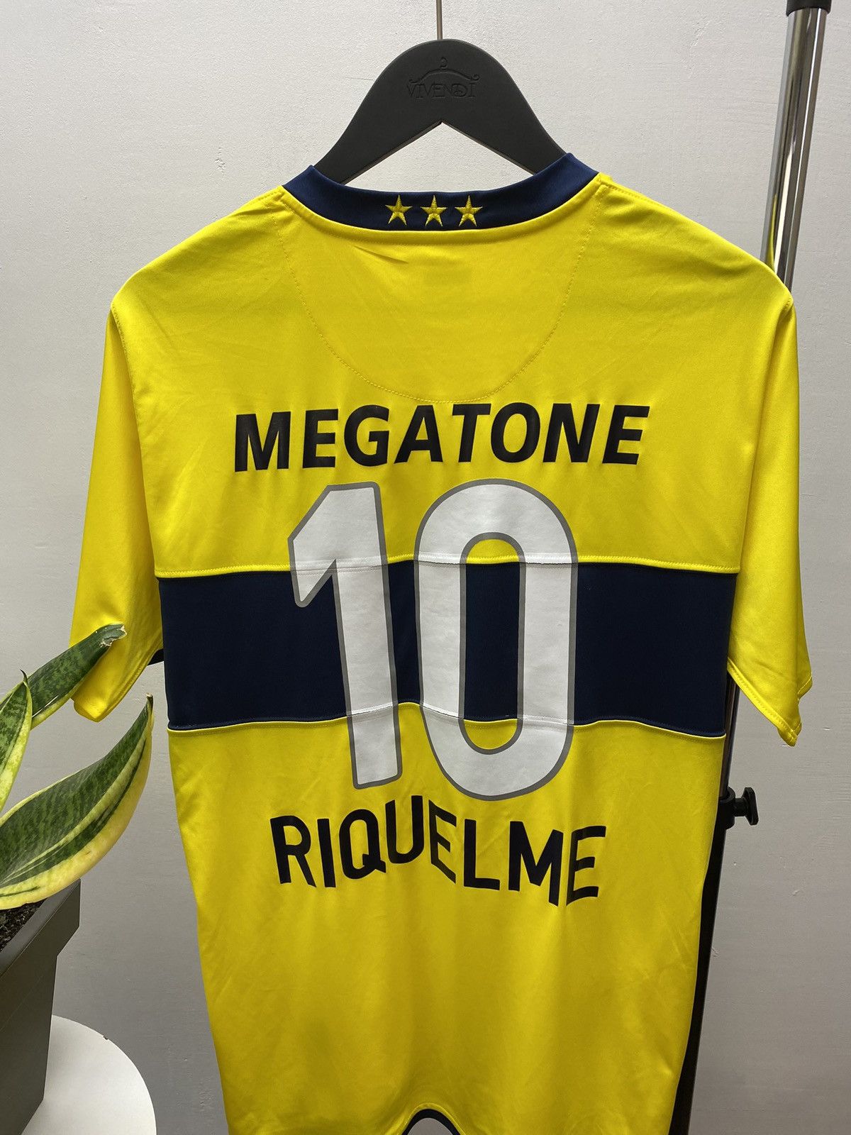Japanese Brand Boca Juniors 2008 #10 Riquelme Argentina Nike Soccer Jersey Size US M / EU 48-50 / 2 - 17 Thumbnail