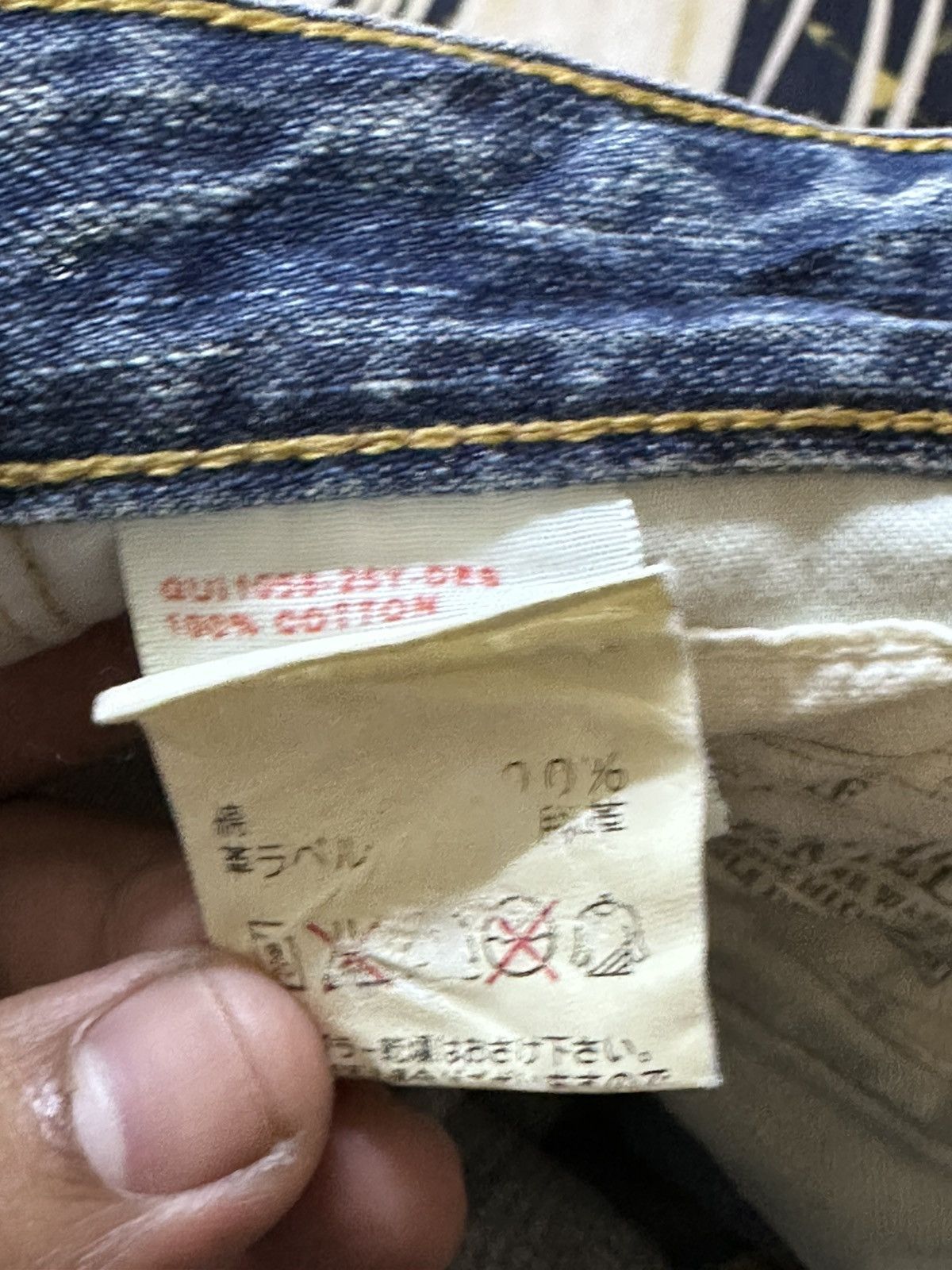 Vintage Adriano Goldschmied Ripped Grunge Distressed Denim