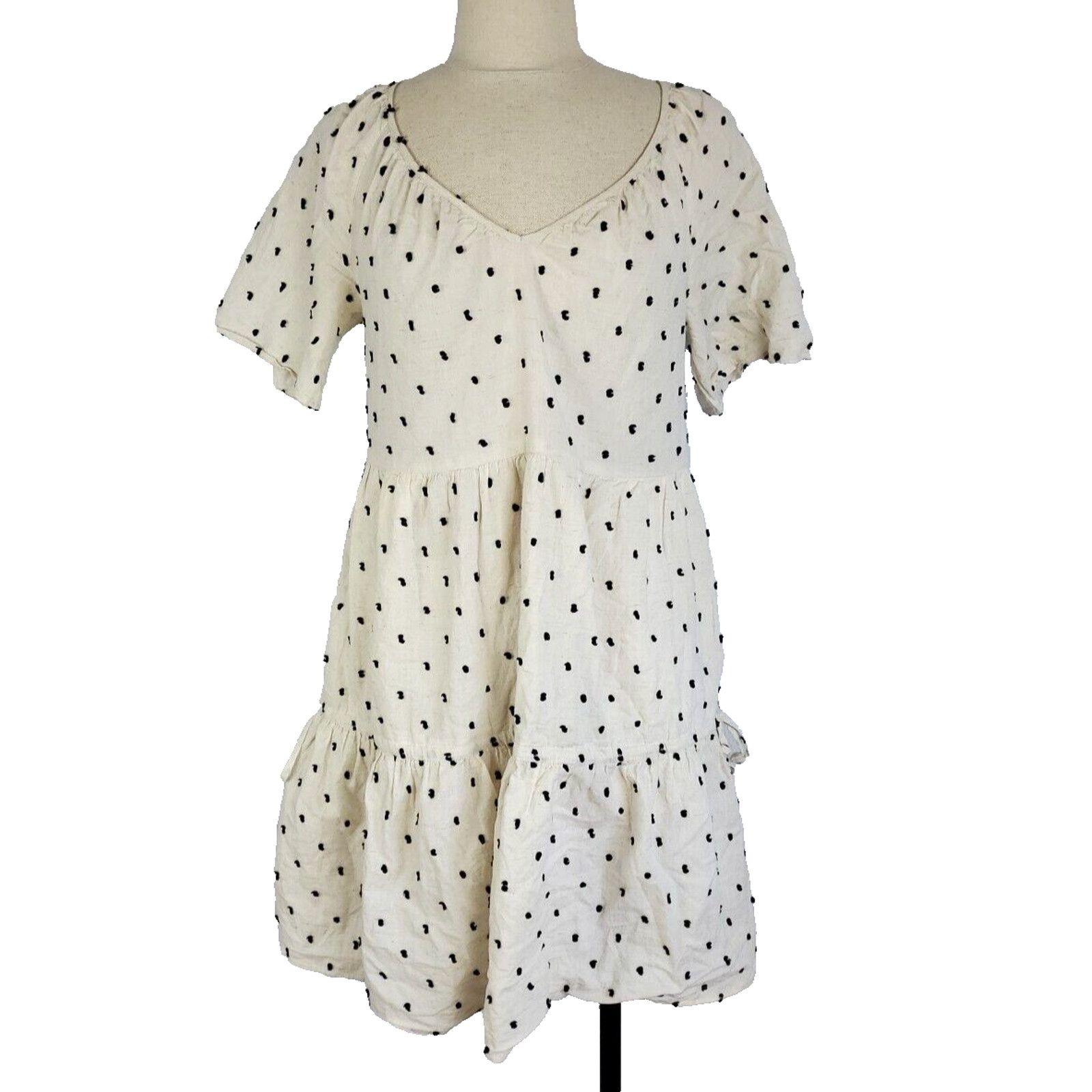 Madewell Madewell Dress Womens XXS Lorelei Cotton Linen Blend Size XXS / US 00 / IT 34 - 1 Thumbnail