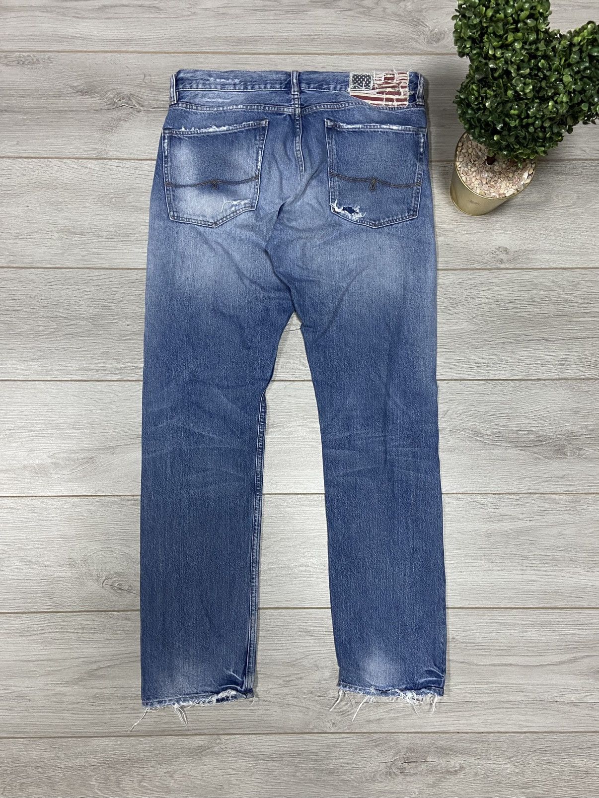 Polo Ralph Lauren Ralph Lauren Denim & Supply USA 🇺🇸 flag vintage jeans Size US 34 / EU 50 - 2 Thumbnail
