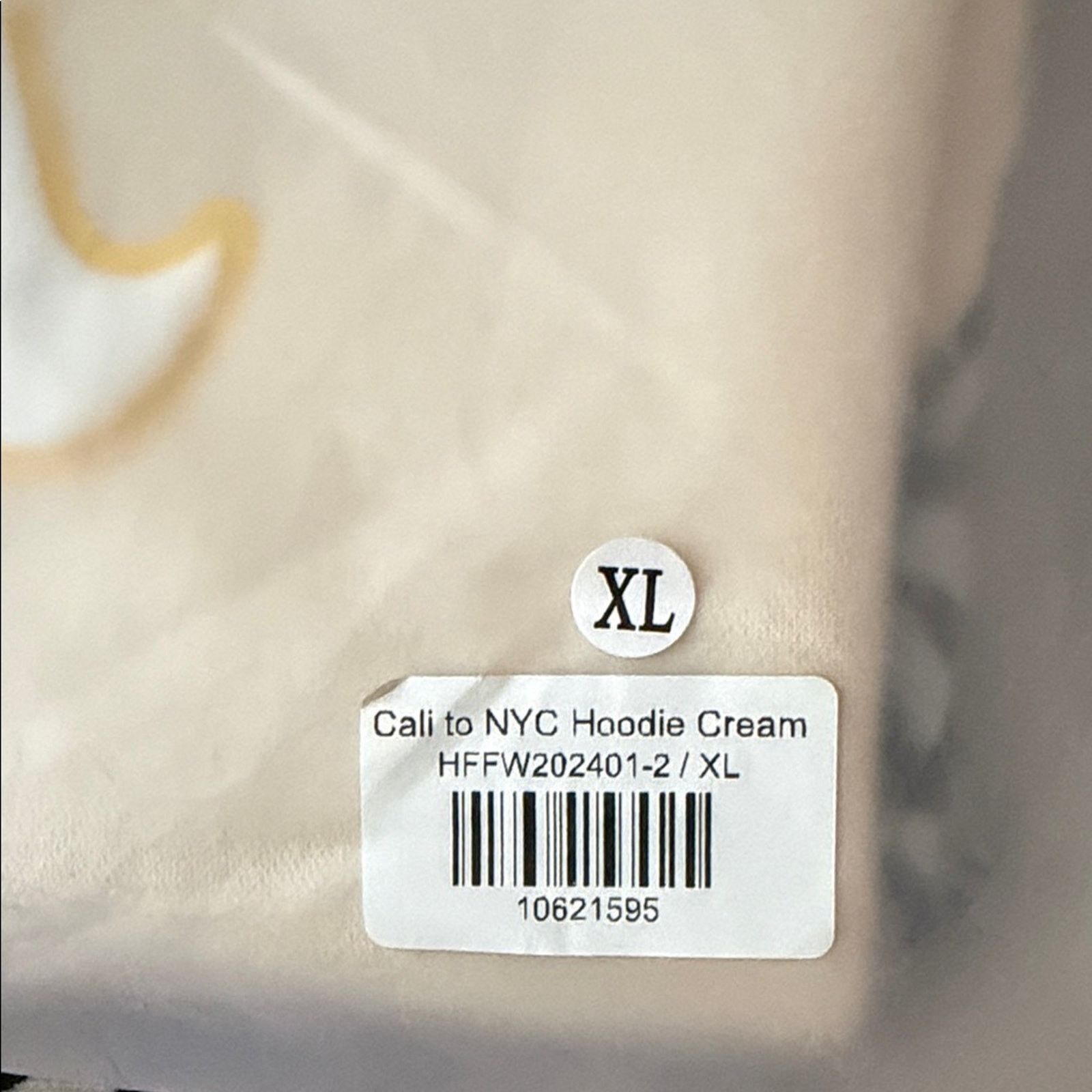 Homme + Femme La Homme + Femme Cali to NYC HOODIE- Tan Size US XL / EU 56 / 4 - 16 Thumbnail