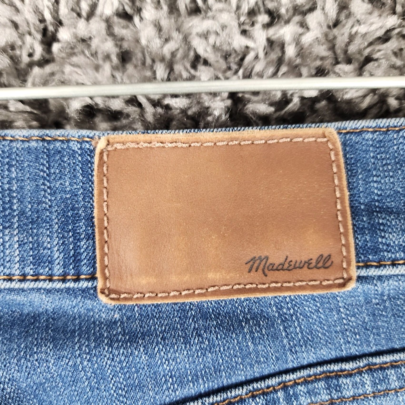 Madewell Madewell Womens Roadtripper Skinny Blue Jeans Size 24 Size 42" / US 20 - 8 Thumbnail