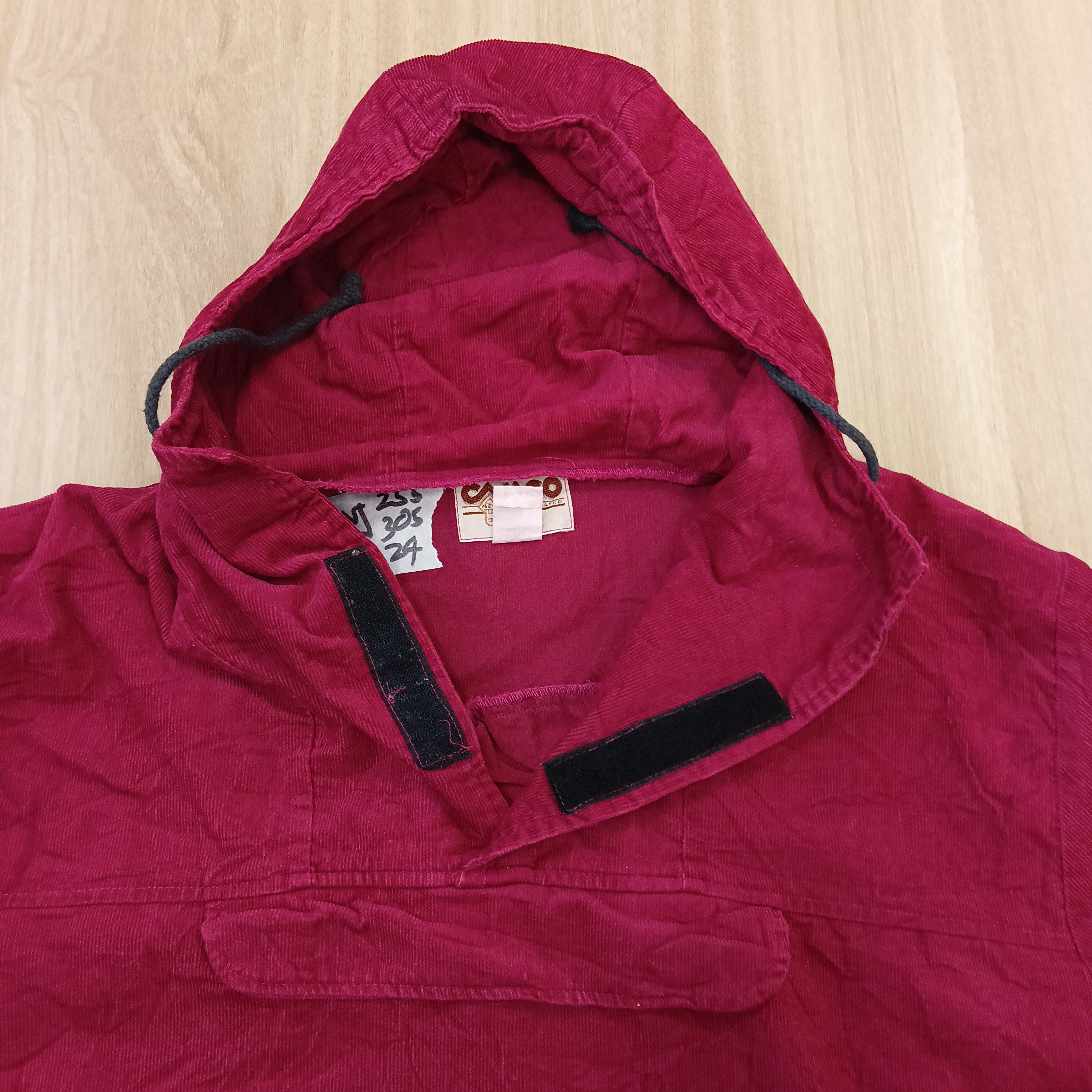 Other VINTAGE CAMCO HALF ZIPPER MADE IN USA HOODIE RARE Size US XXL / EU 58 / 5 - 7 Thumbnail